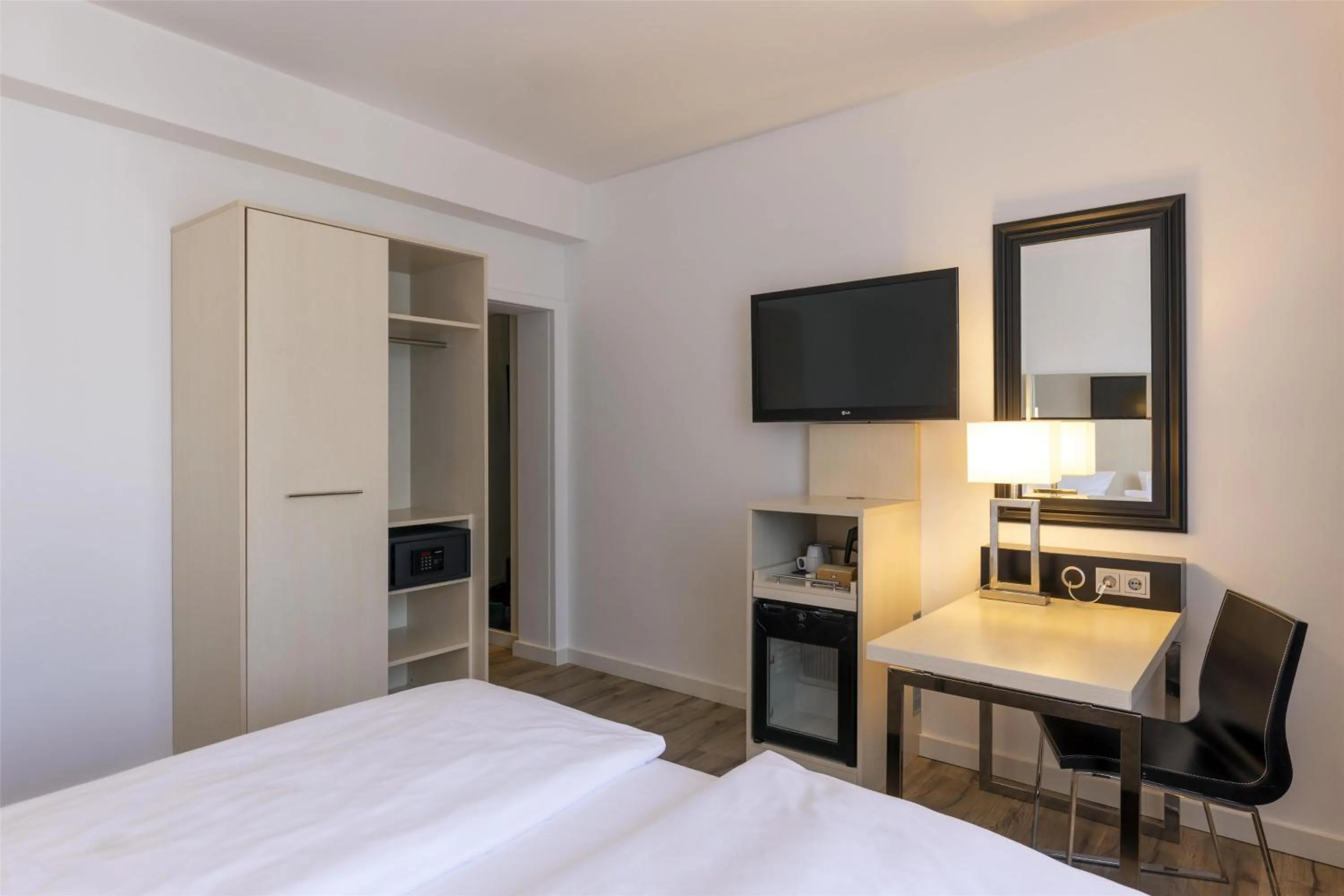 Bedroom, Bed in Scandic Berlin Kurfürstendamm