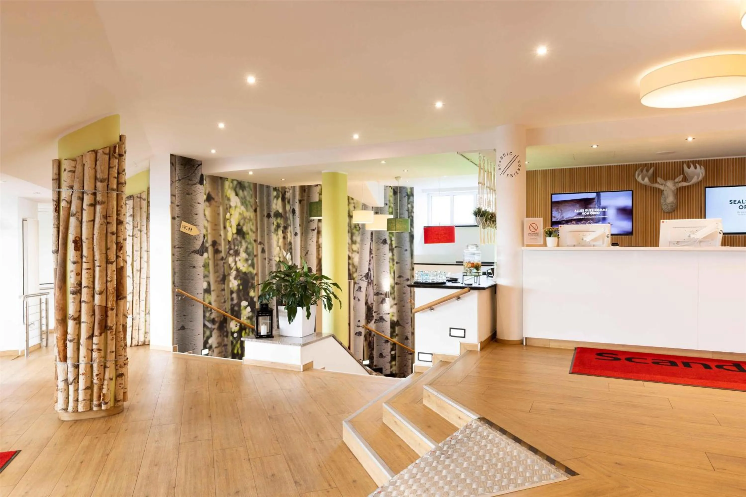 Lobby or reception in Scandic Berlin Kurfürstendamm