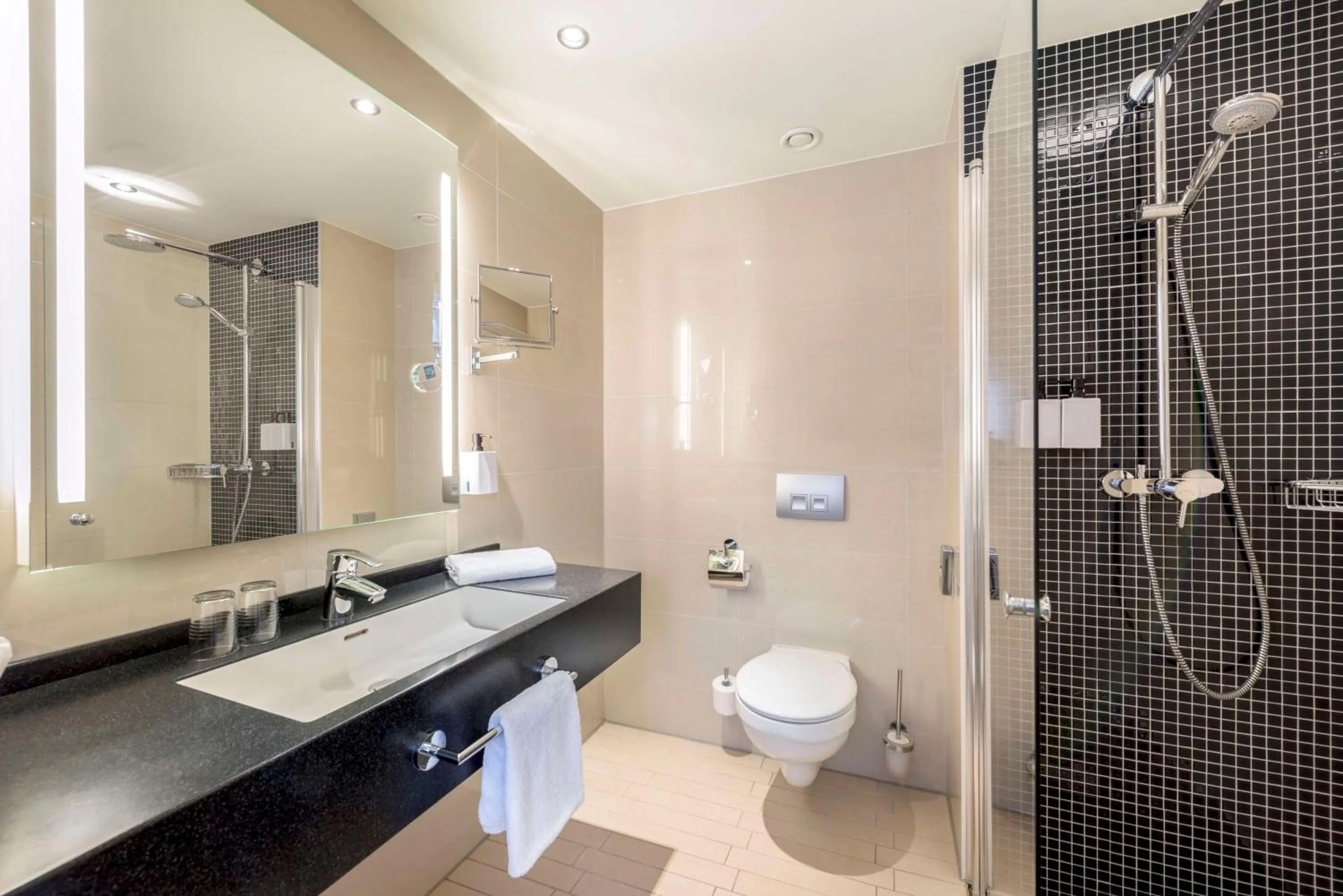 Bathroom in Scandic Berlin Kurfürstendamm