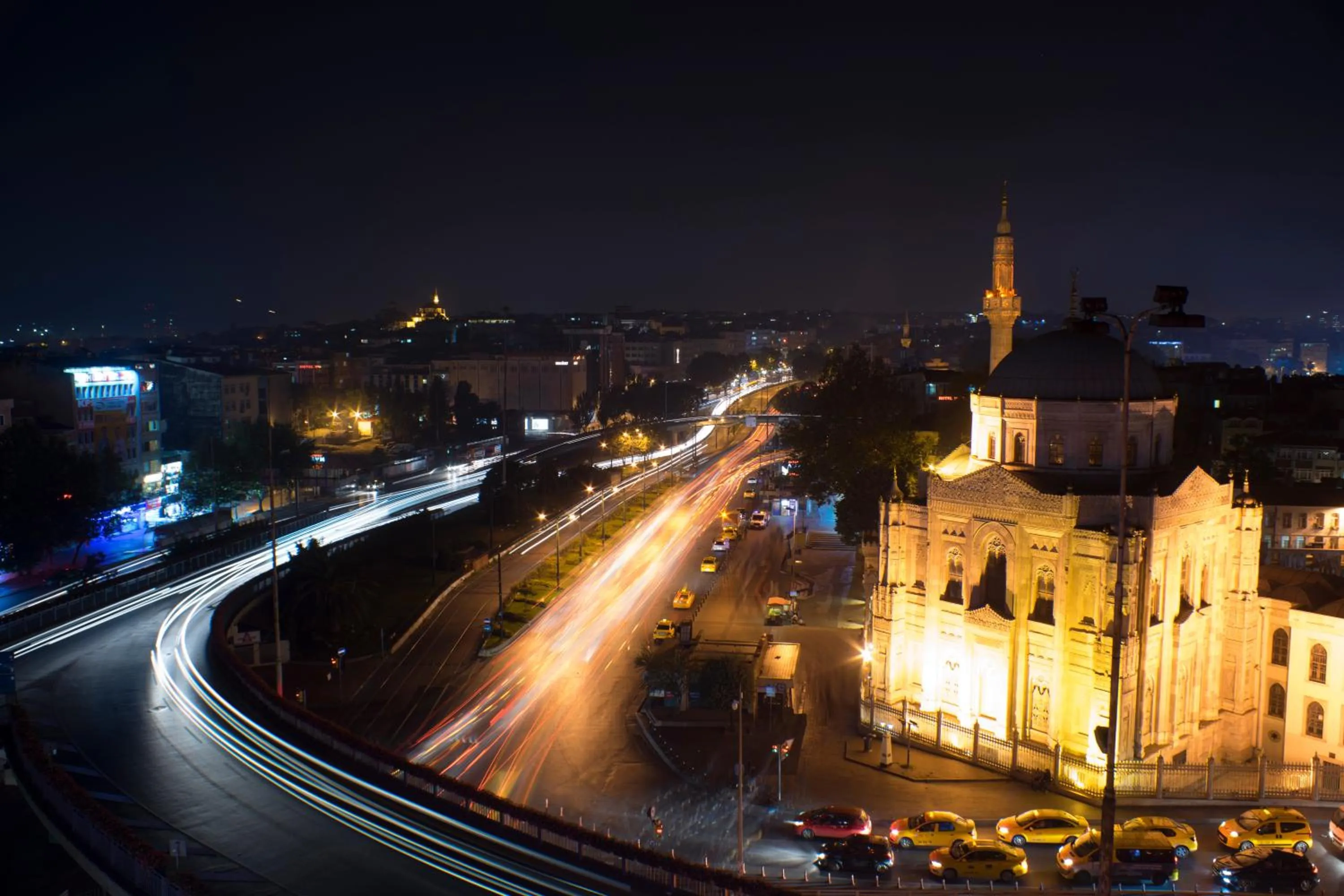 Bird's eye view in Parmada Hotel