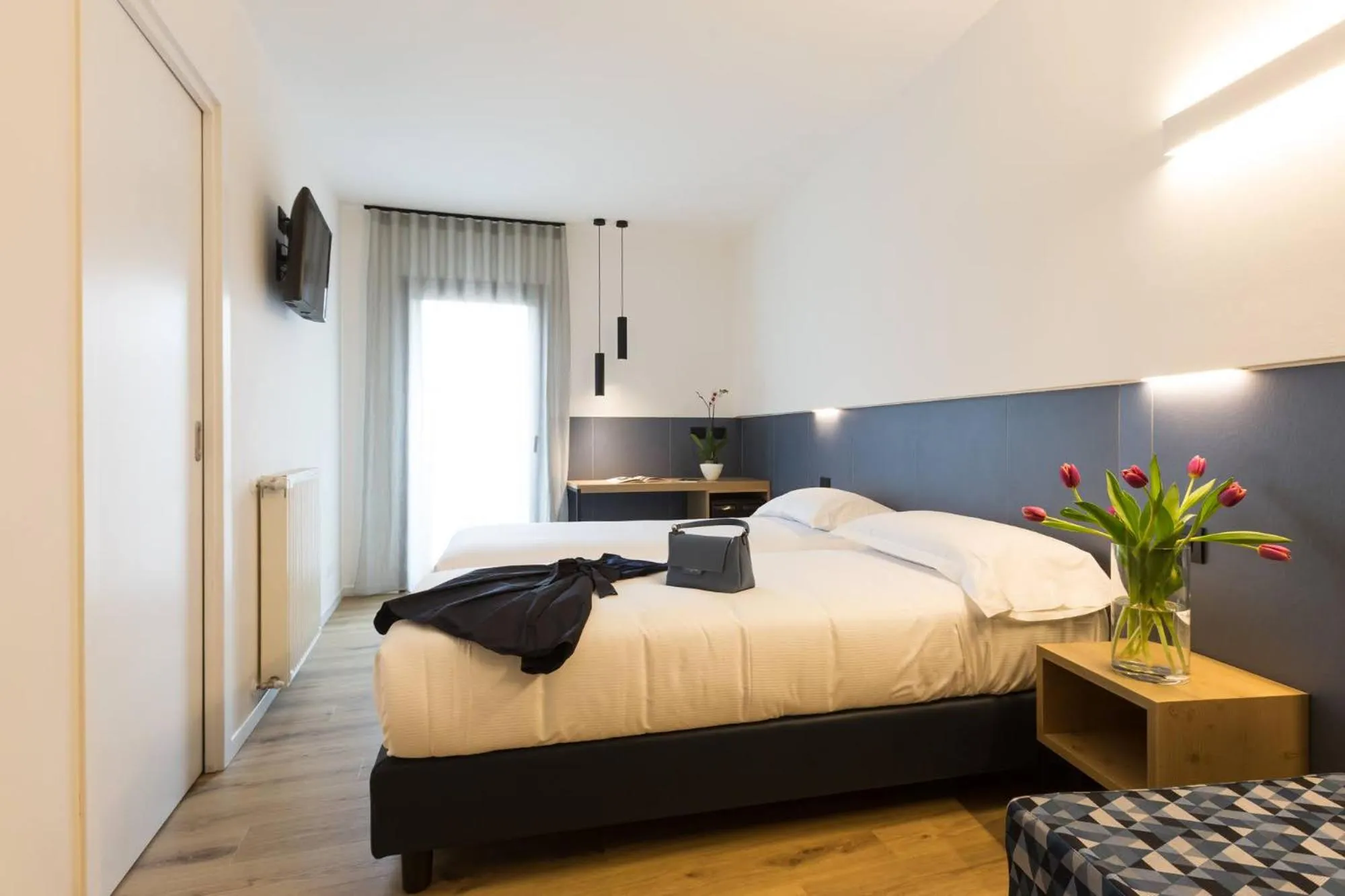 Bedroom, Bed in Hotel Locanda Al Pomo d'Oro