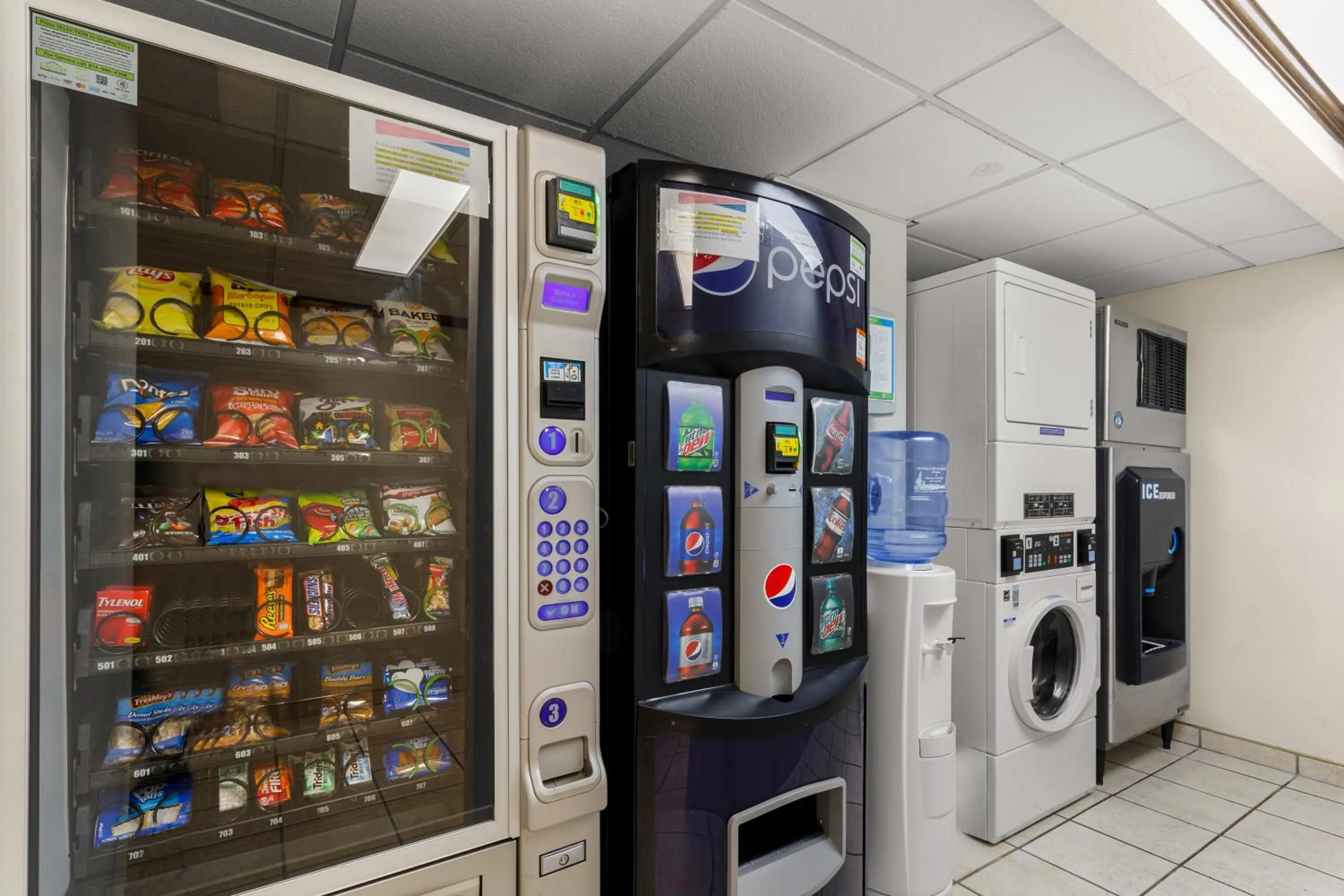 vending machine in Suburban Studios