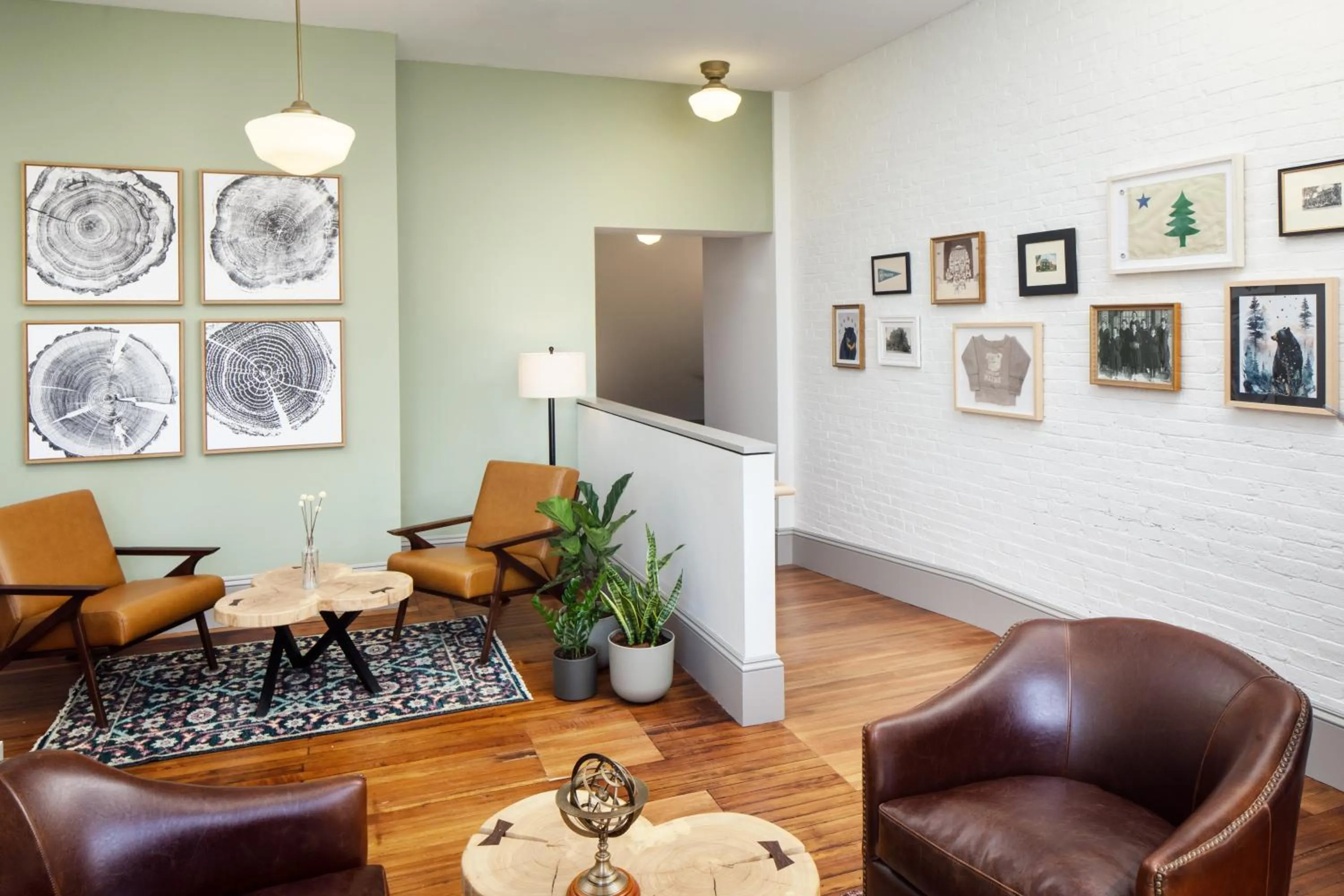 Seating area in Hotel Ursa