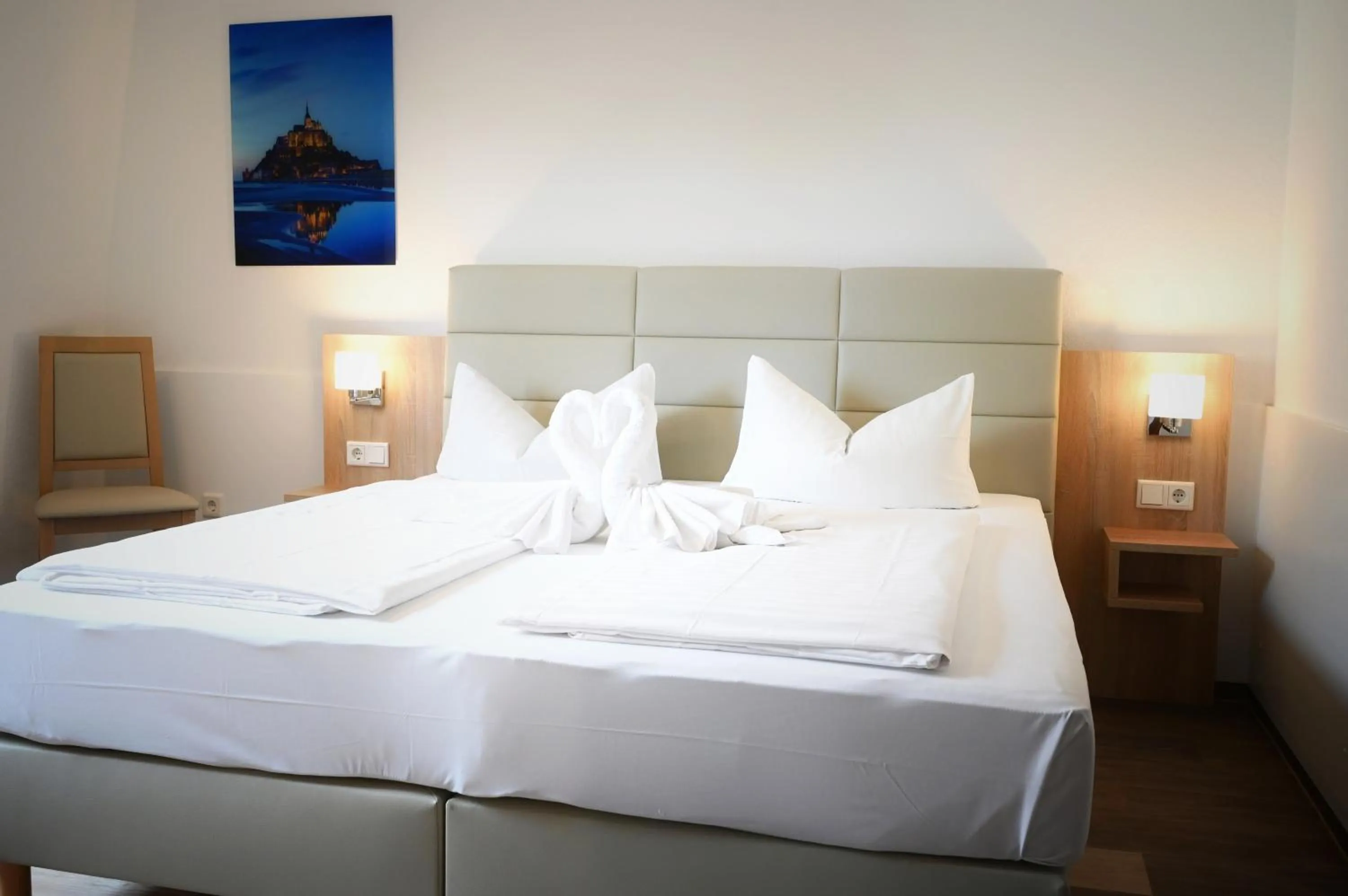 Staff, Bed in Hotel Scirocco