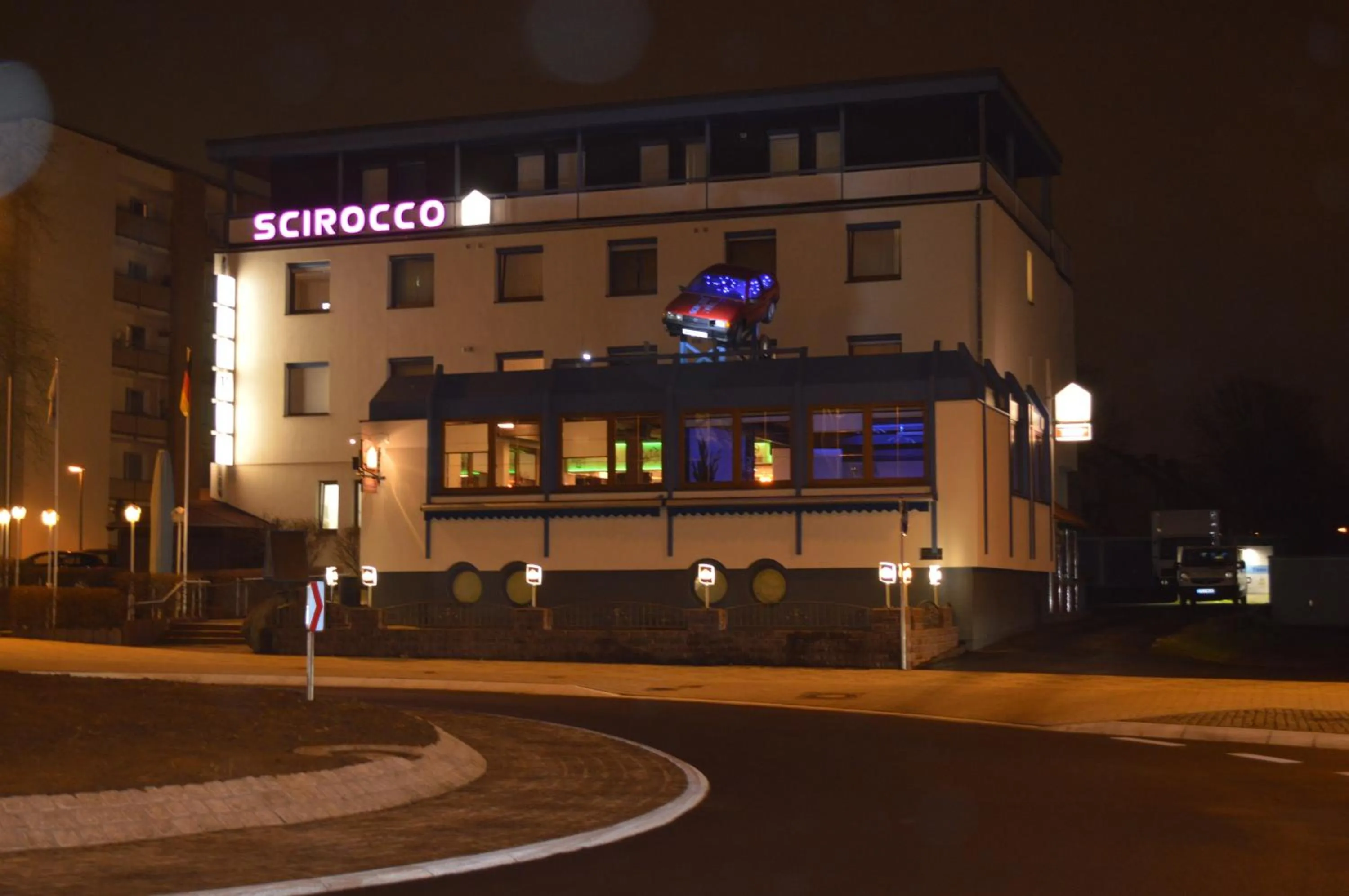 Property building in Hotel Scirocco