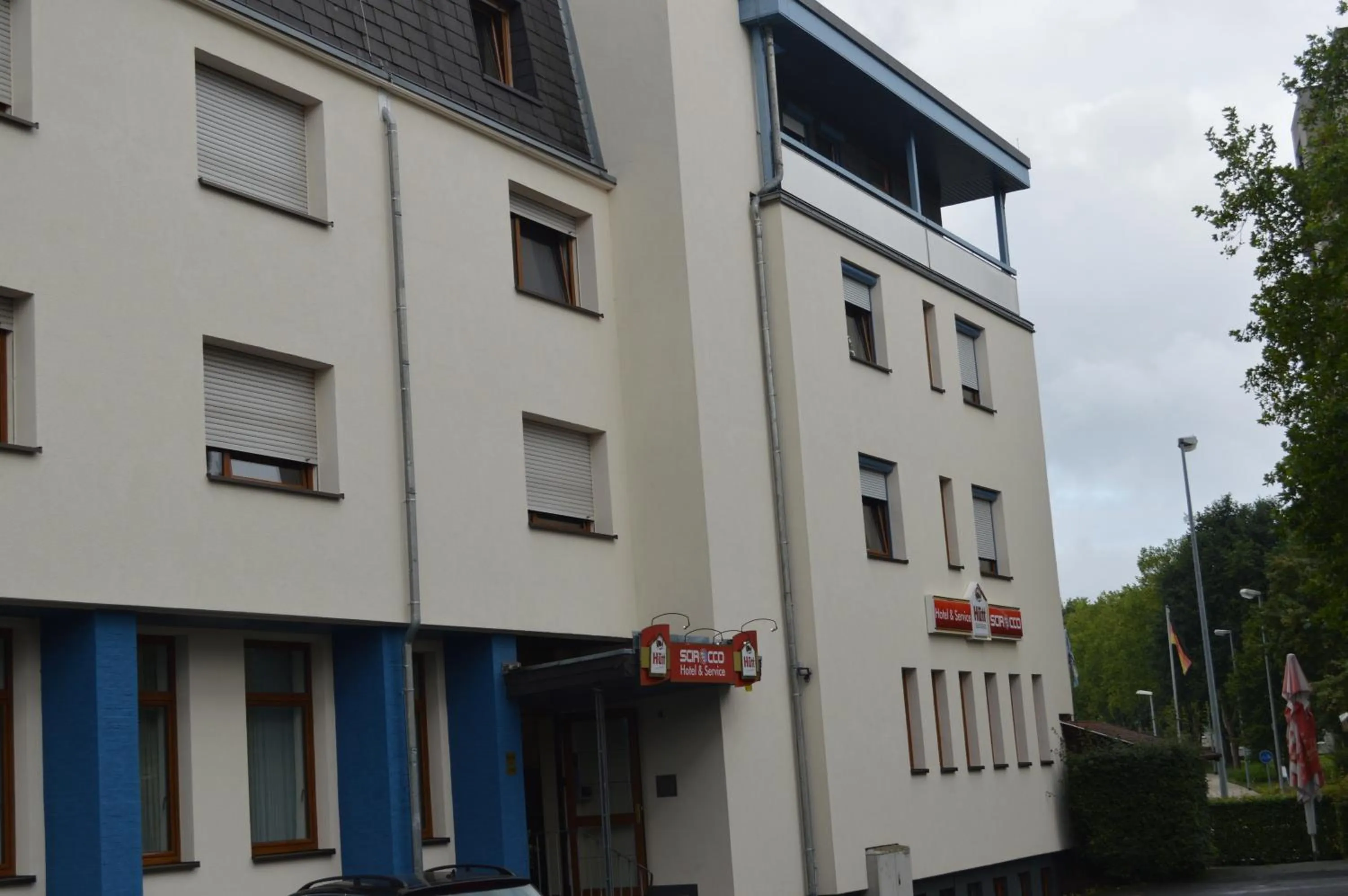 Property building in Hotel Scirocco