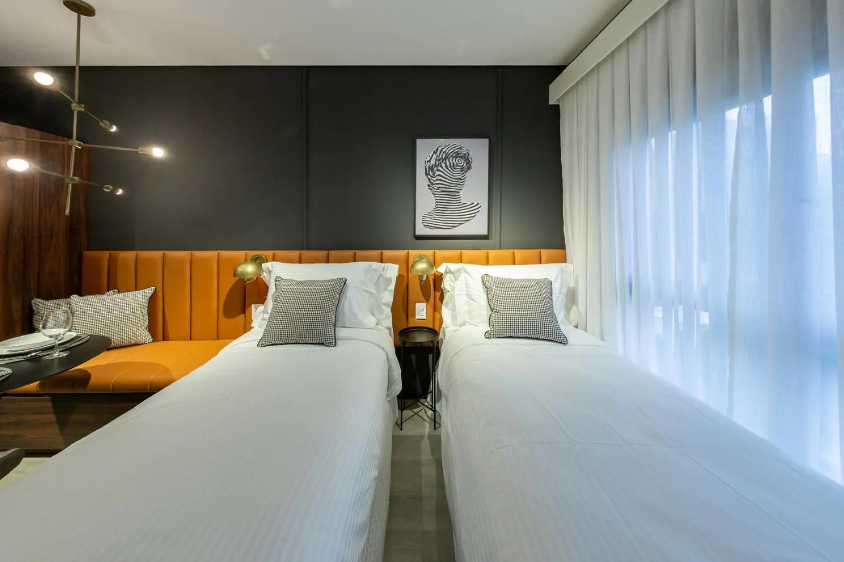 Bed in Iconyc Charlie Ibirapuera Hotel