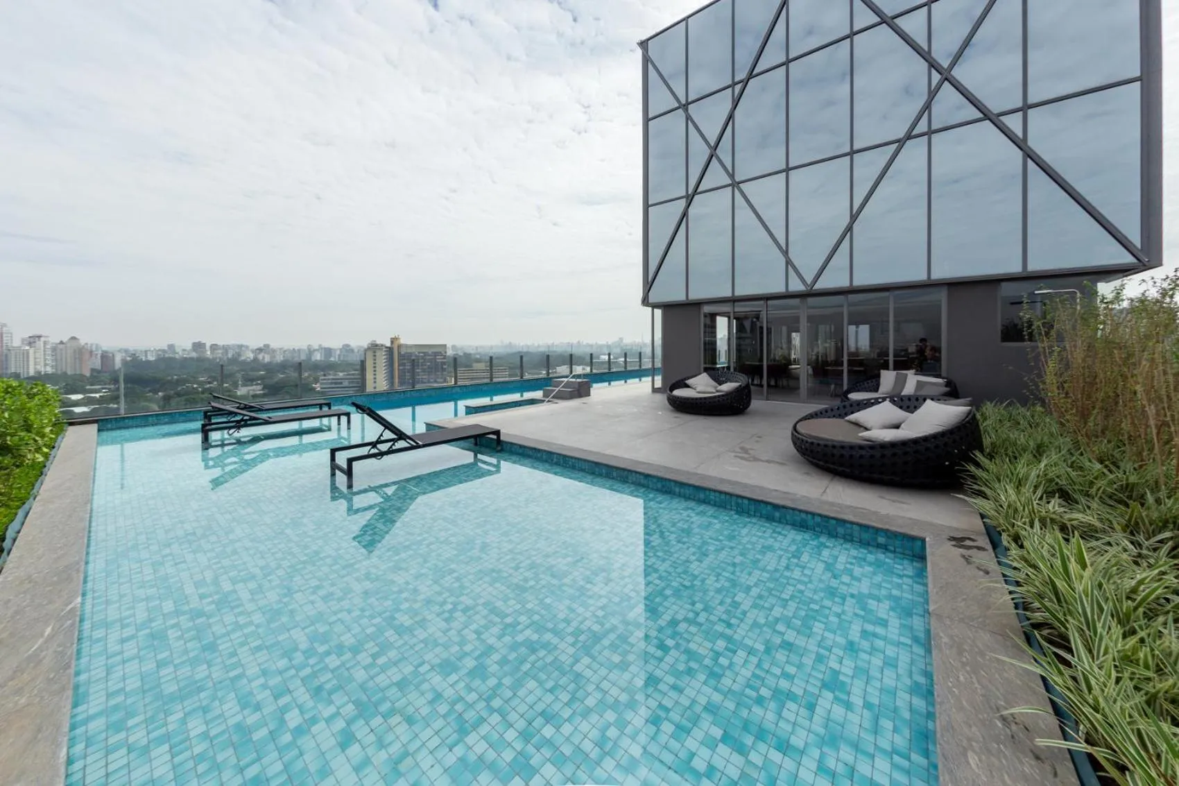 Property building in Iconyc Charlie Ibirapuera Hotel