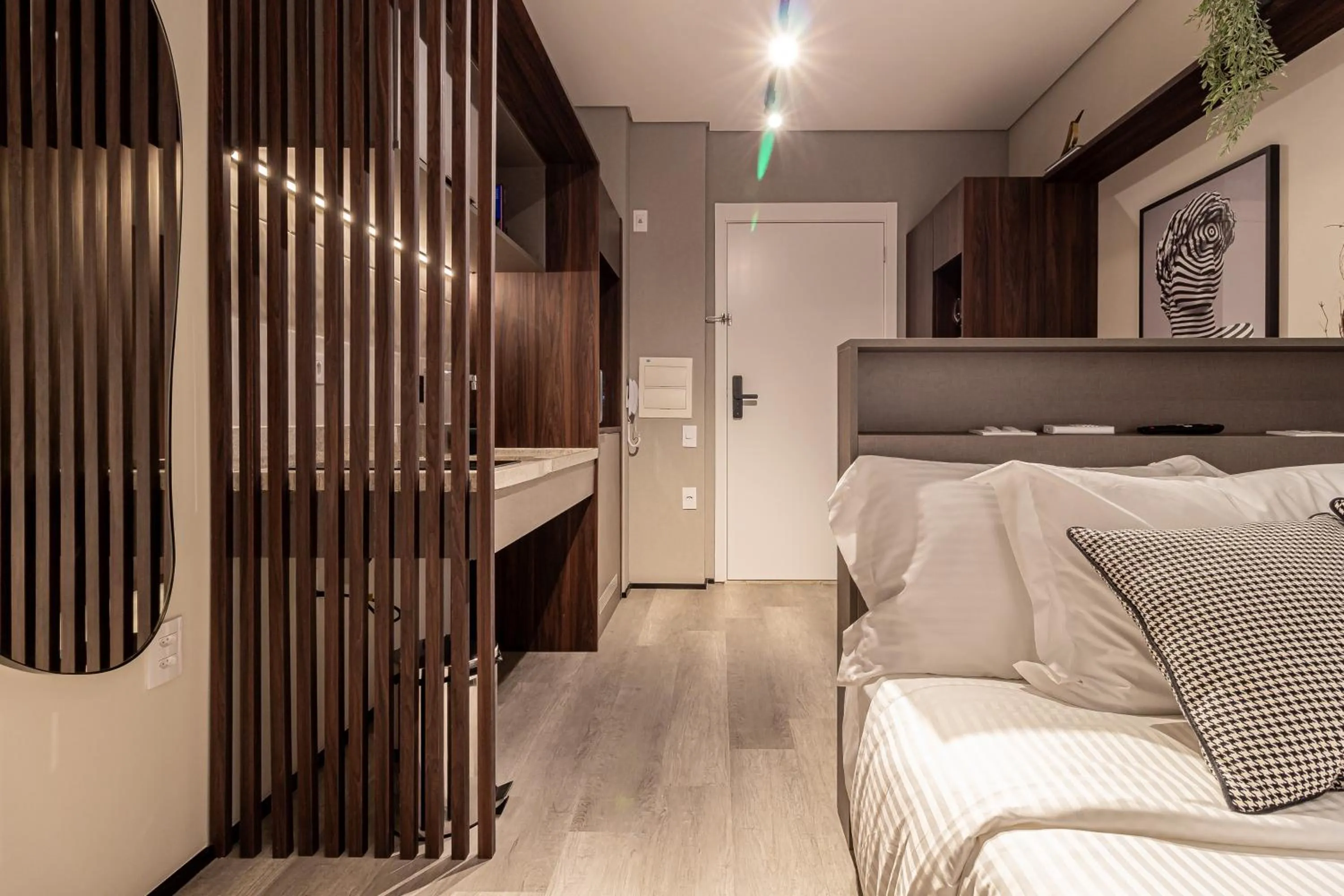 Bed in Iconyc Charlie Ibirapuera Hotel