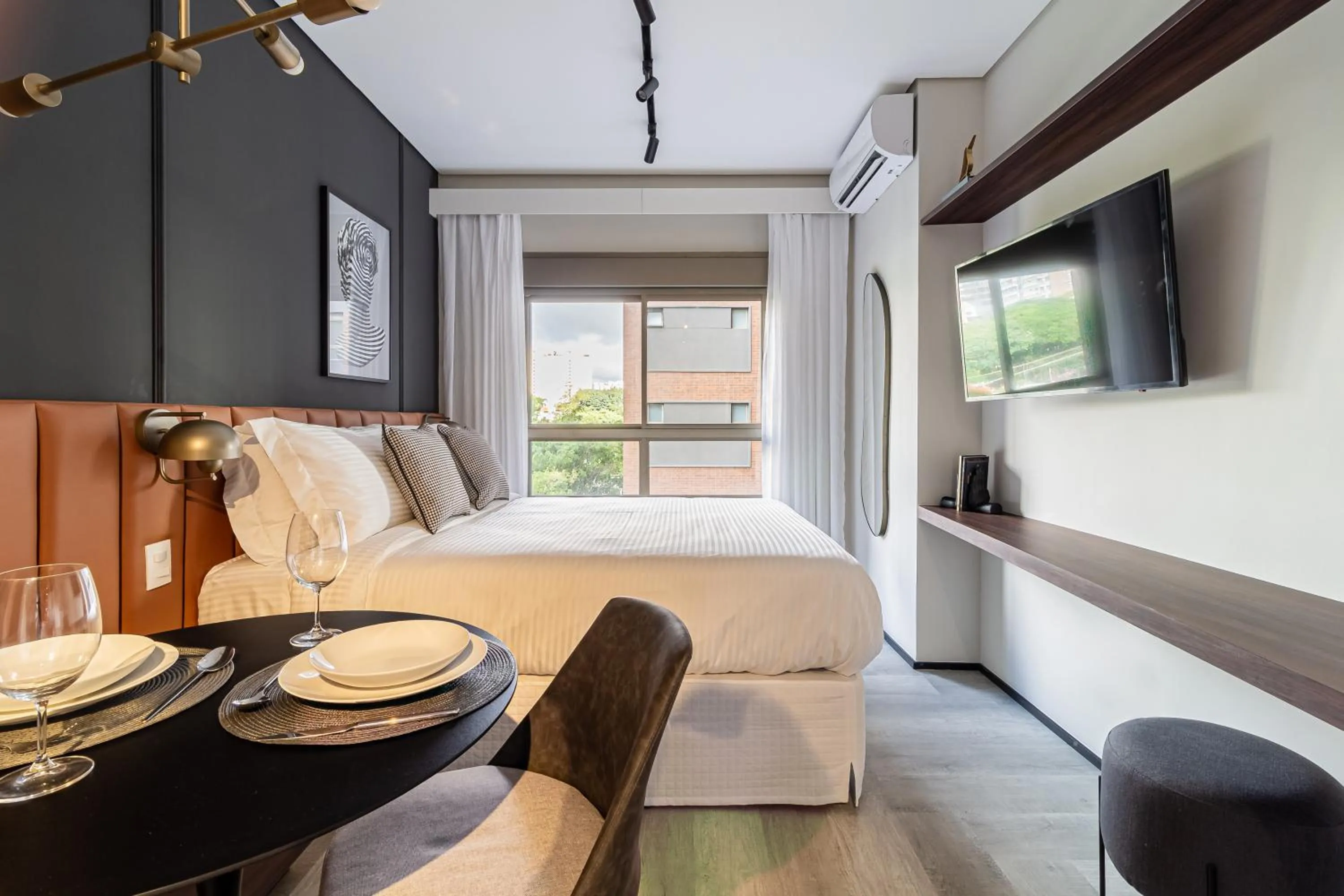 Bed in Iconyc Charlie Ibirapuera Hotel