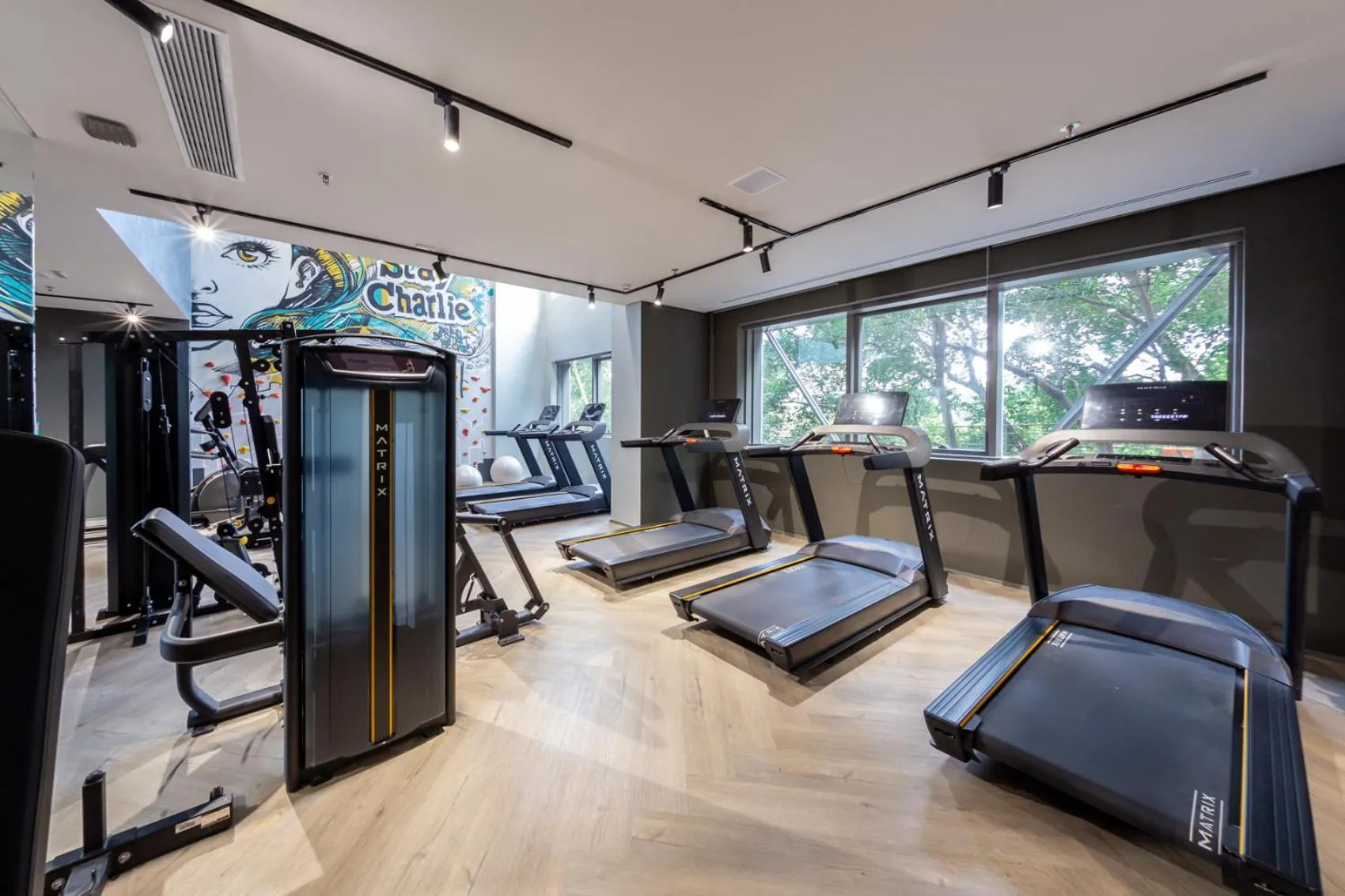 Property building in Iconyc Charlie Ibirapuera Hotel