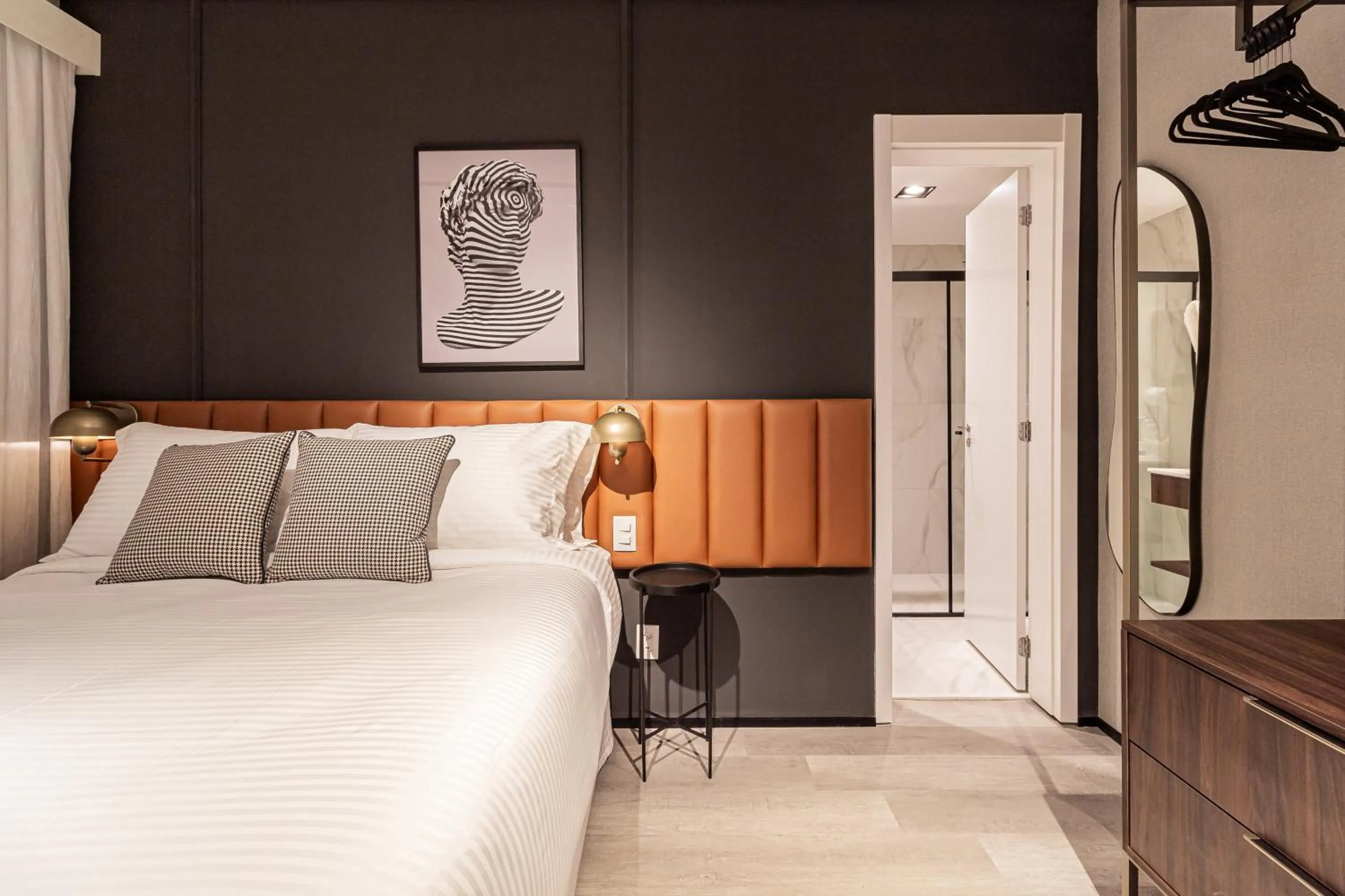 Bed in Iconyc Charlie Ibirapuera Hotel