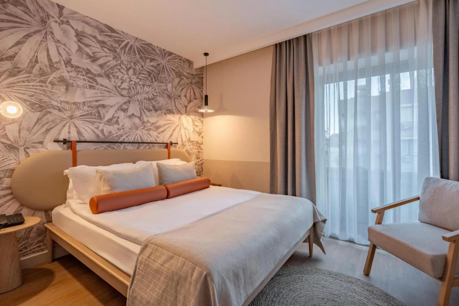 Bed in Oli Hotel and Suites