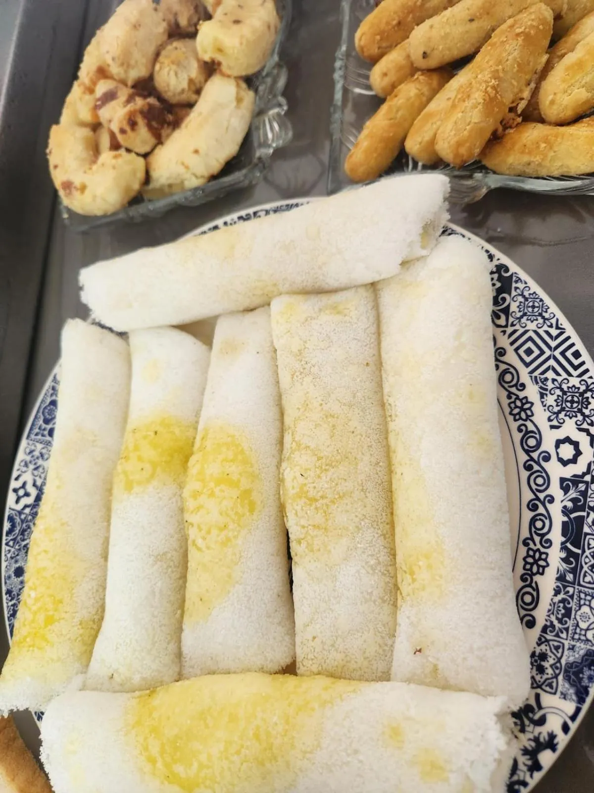 Buffet breakfast in Pousada BOB Suítes