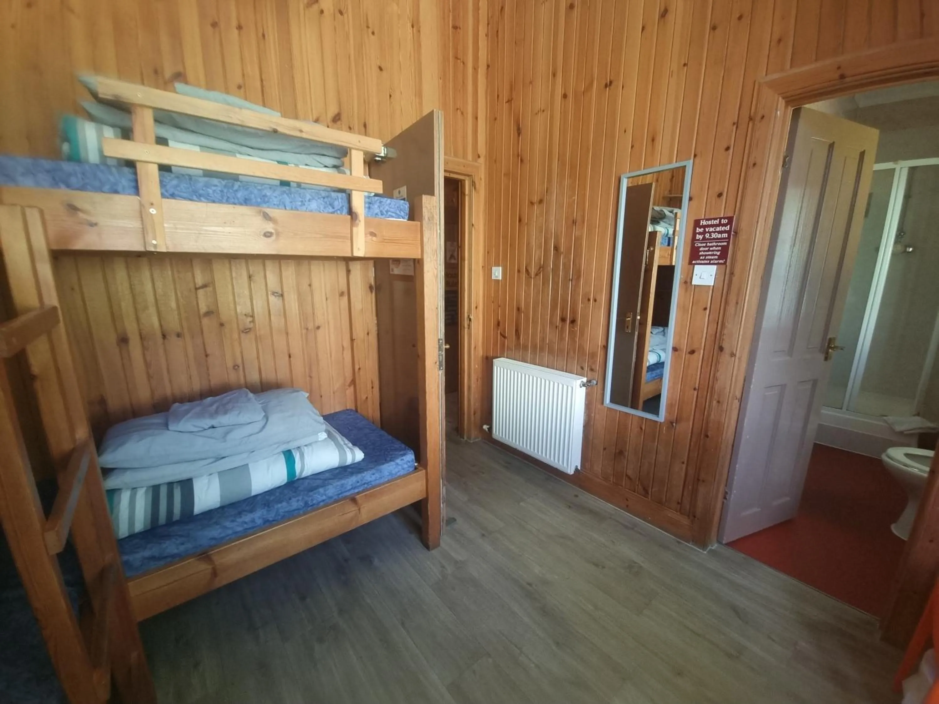 Bathroom, Bed in Blackwater Hostel