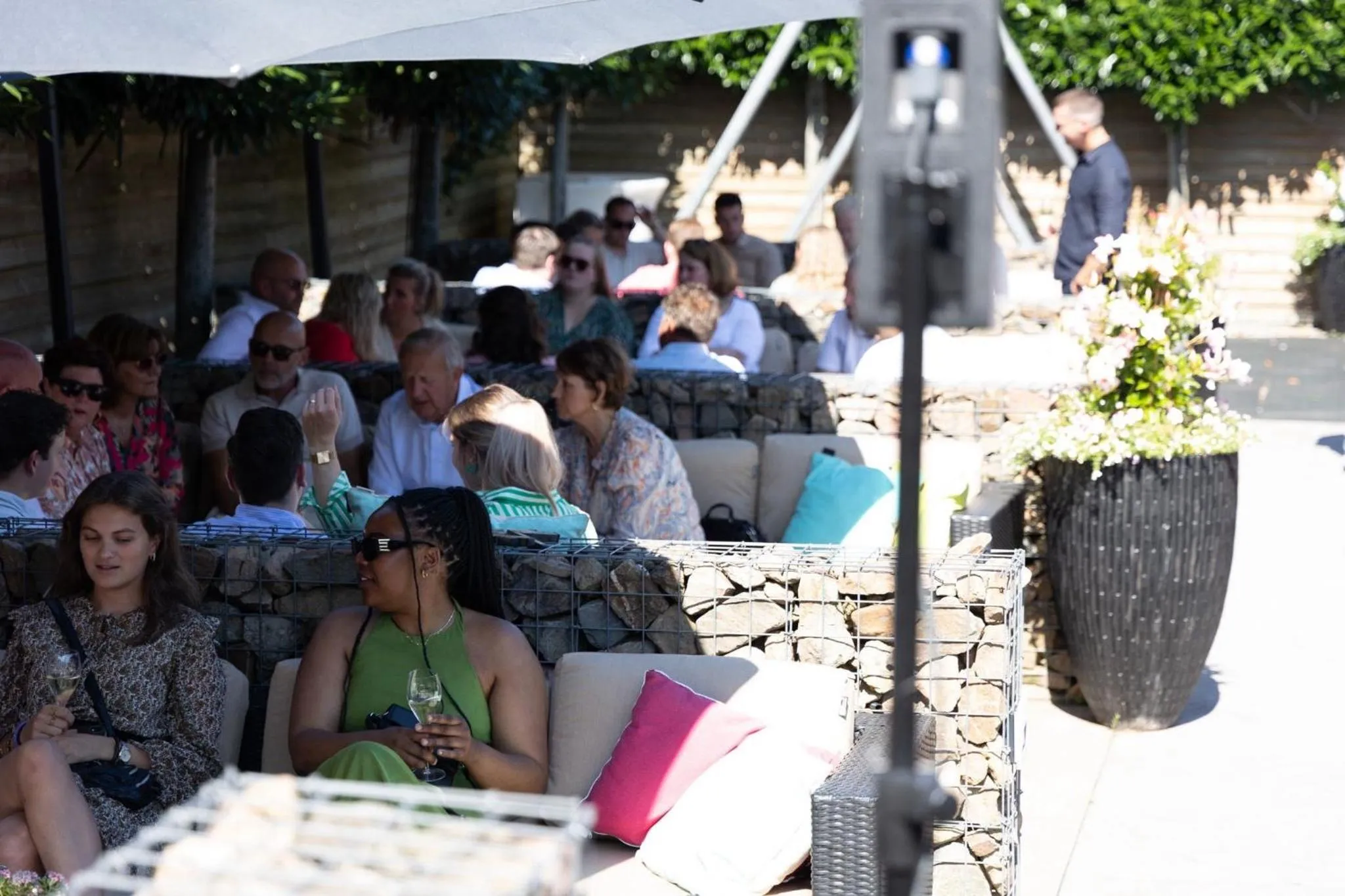 Garden in Hotel Brasserie Den Engel