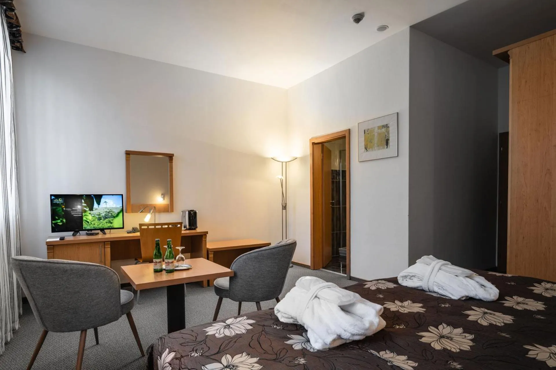 Bed in Hotel Galant Mikulov