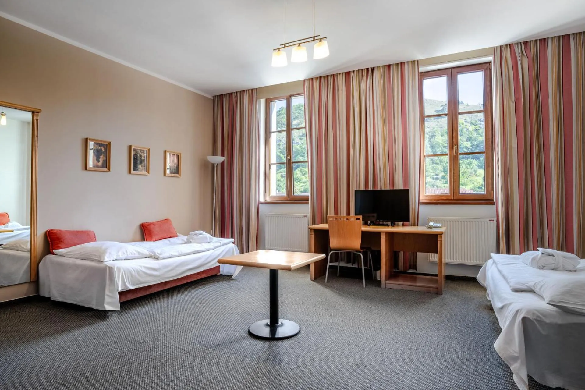 Bed in Hotel Galant Mikulov