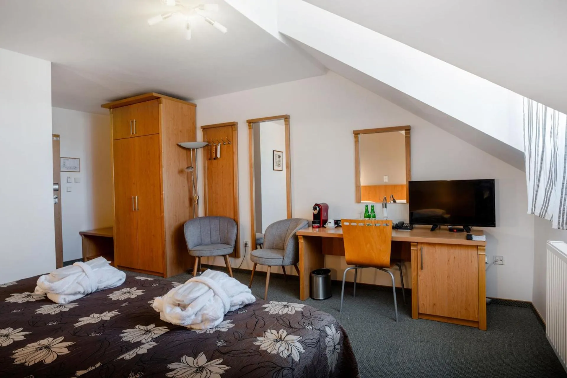 Bed in Hotel Galant Mikulov