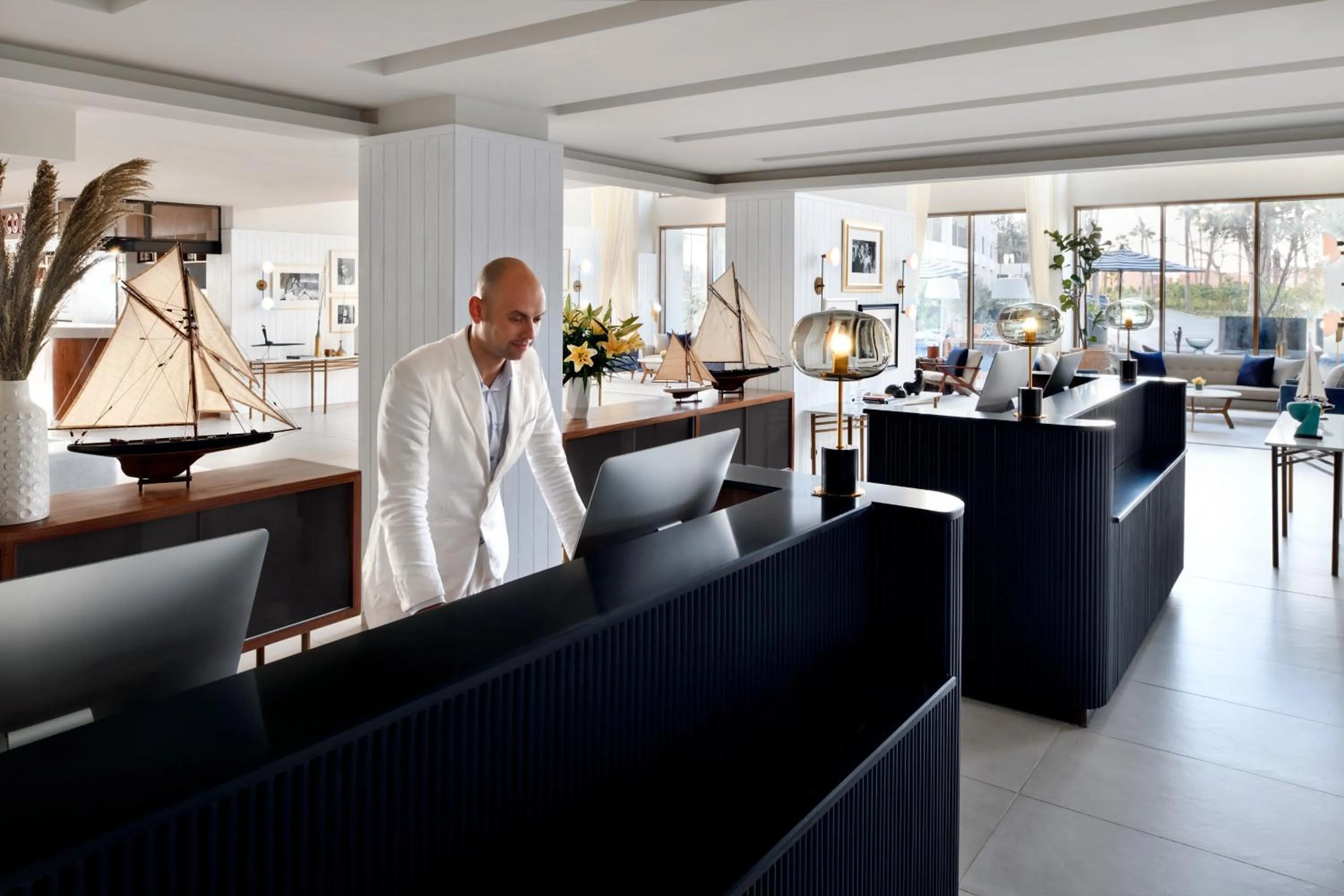 Staff in Al Alamein Hotel