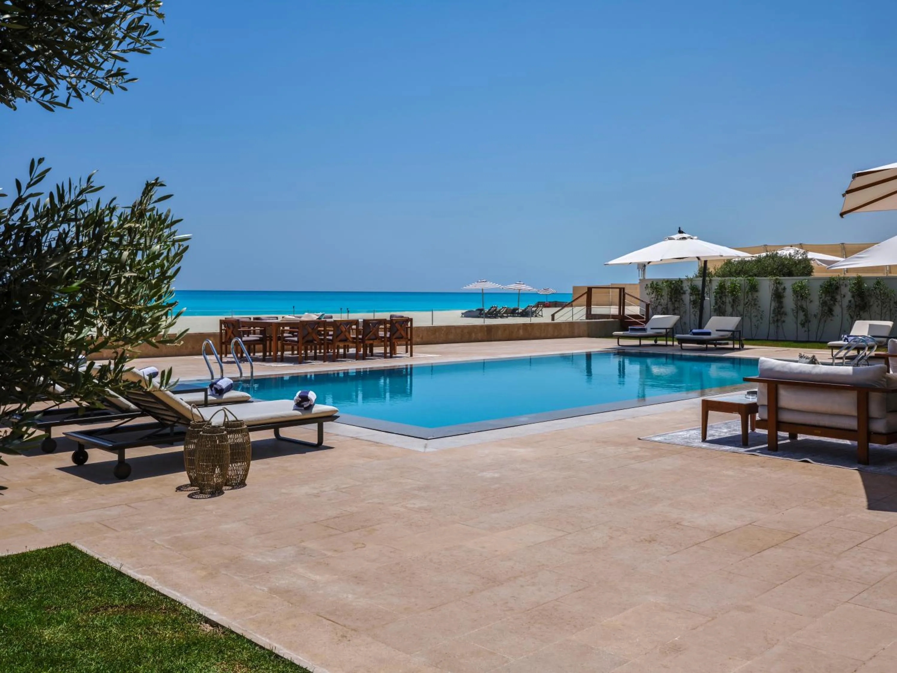 Swimming pool in Al Alamein Hotel