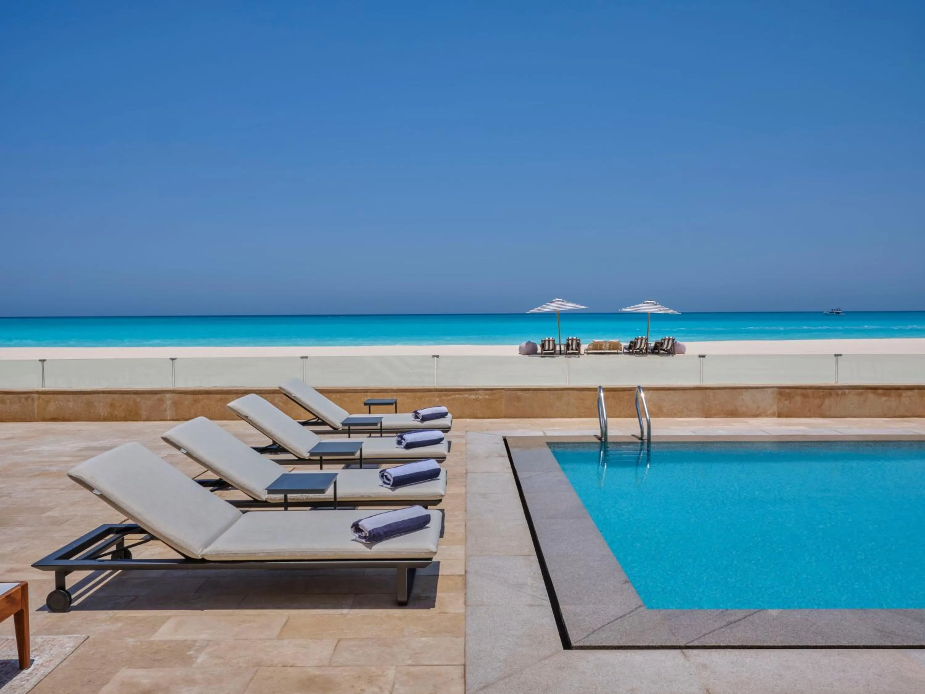 Swimming pool in Al Alamein Hotel