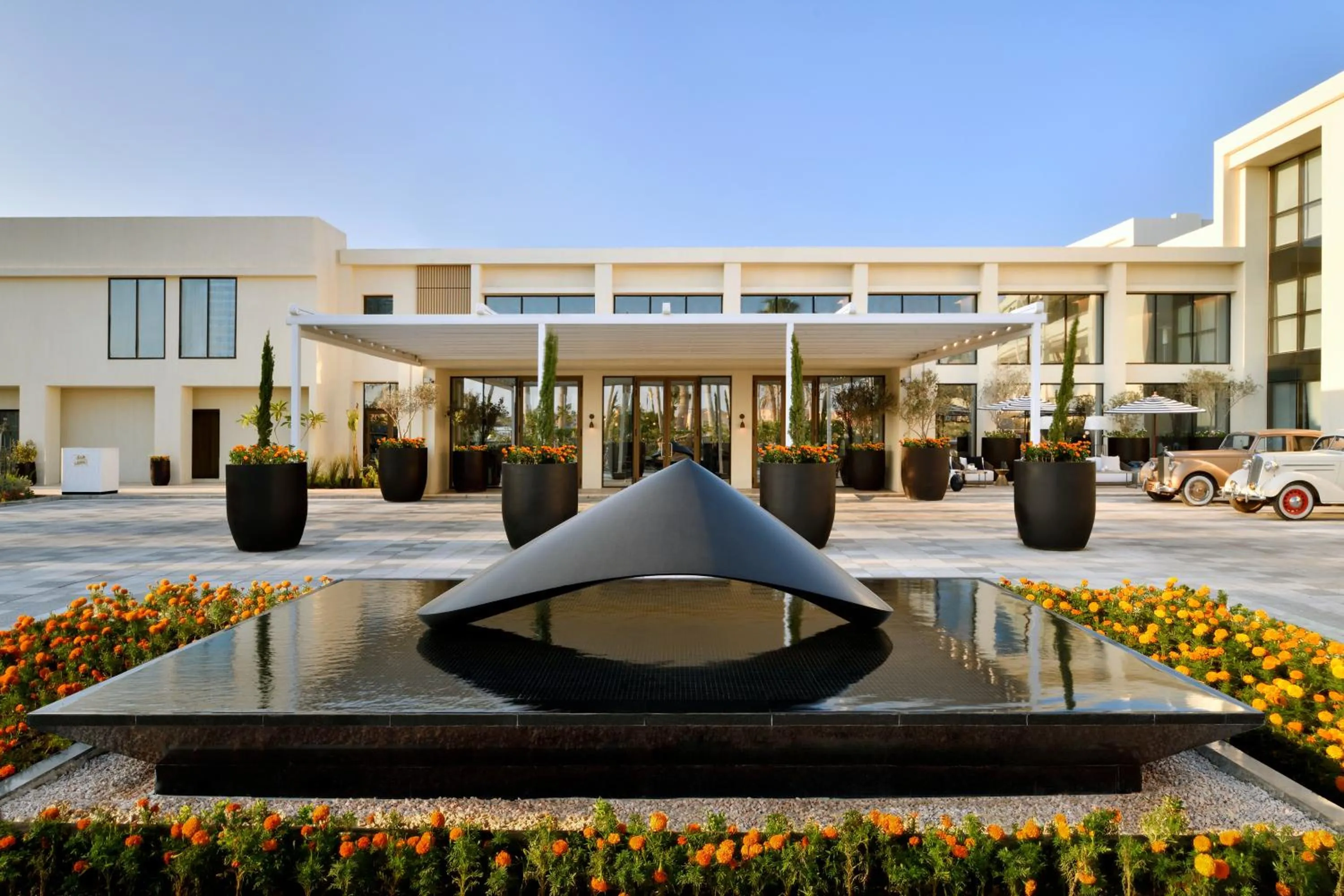 Facade/entrance in Al Alamein Hotel