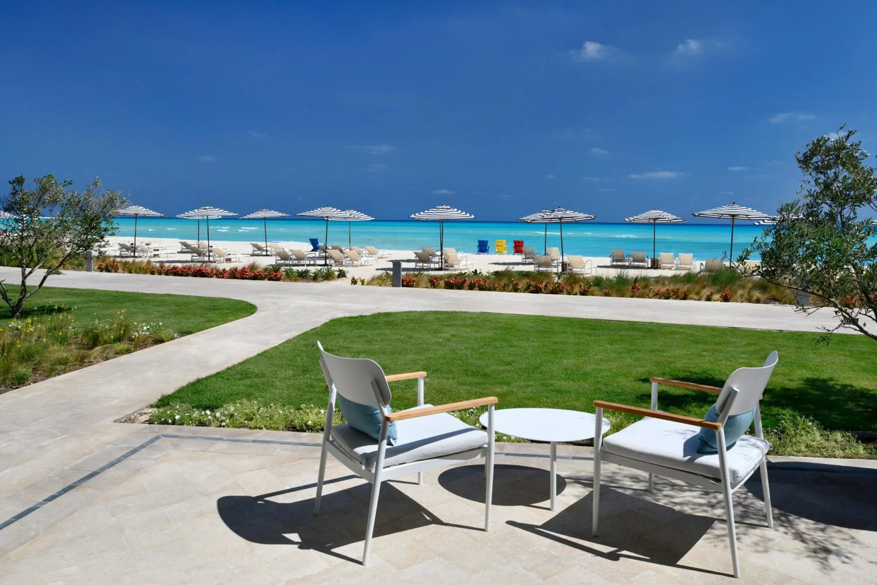 Patio in Al Alamein Hotel