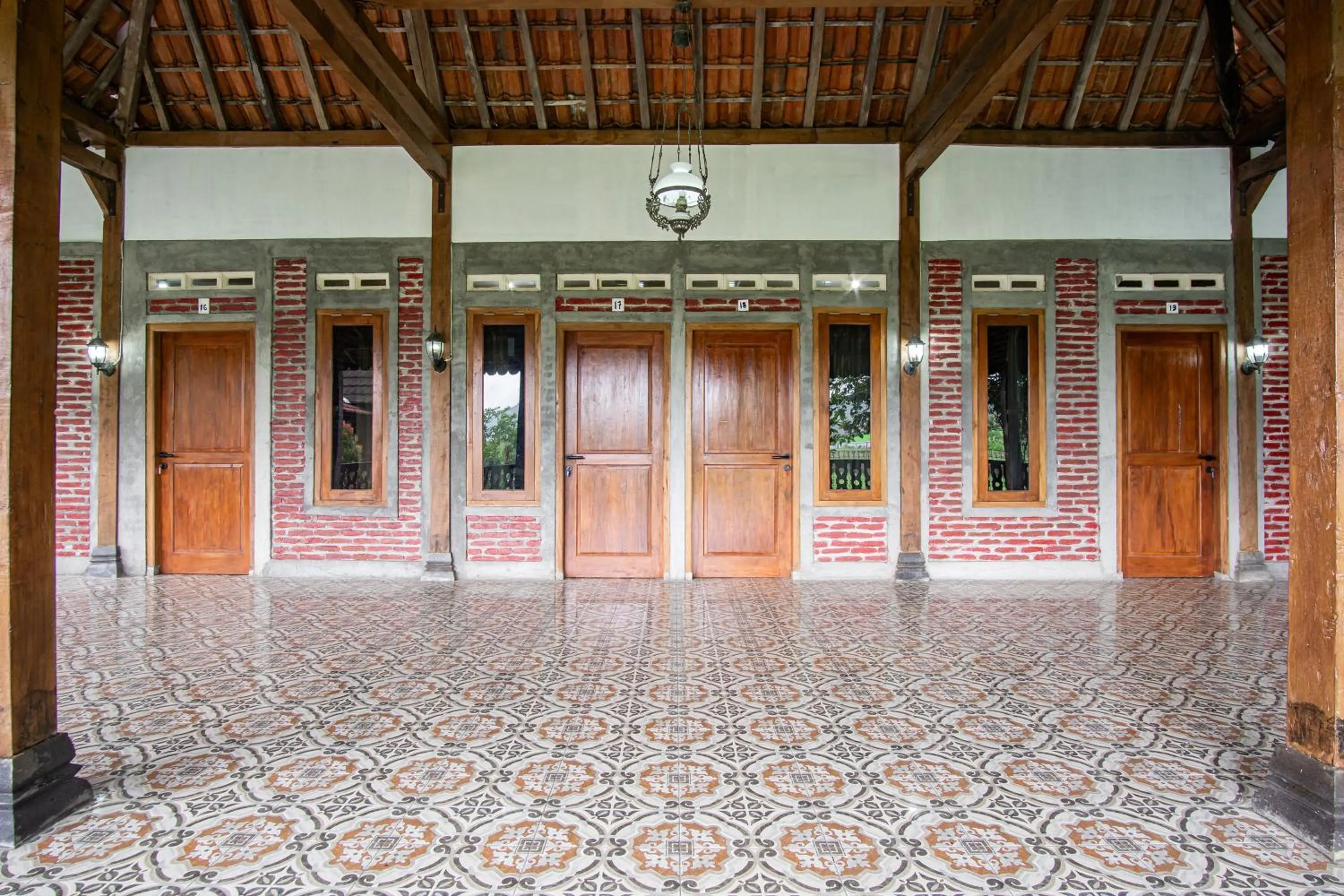 Facade/entrance in Joglo Ndalem Sabine Syariah