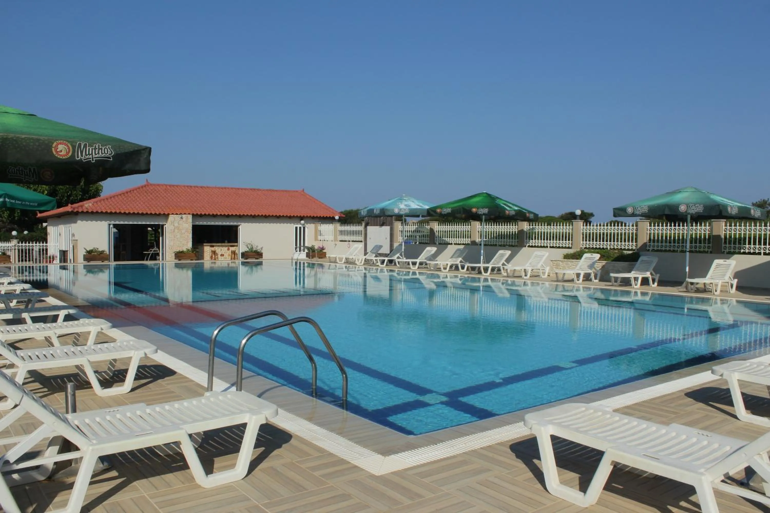 Swimming pool in Ionion Beach Apartment Hotel & Spa