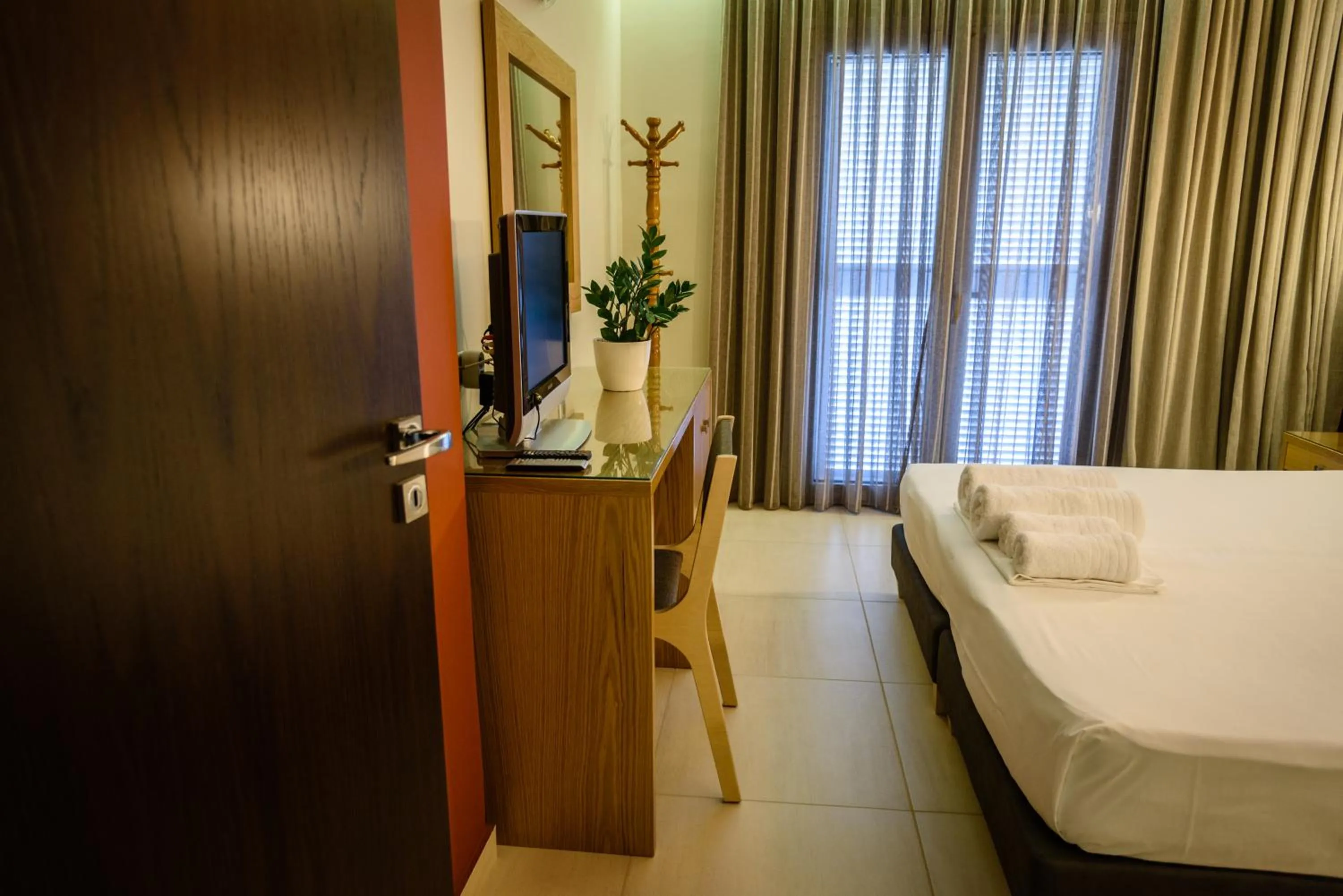 Photo of the whole room, Bed in Ionion Beach Apartment Hotel & Spa