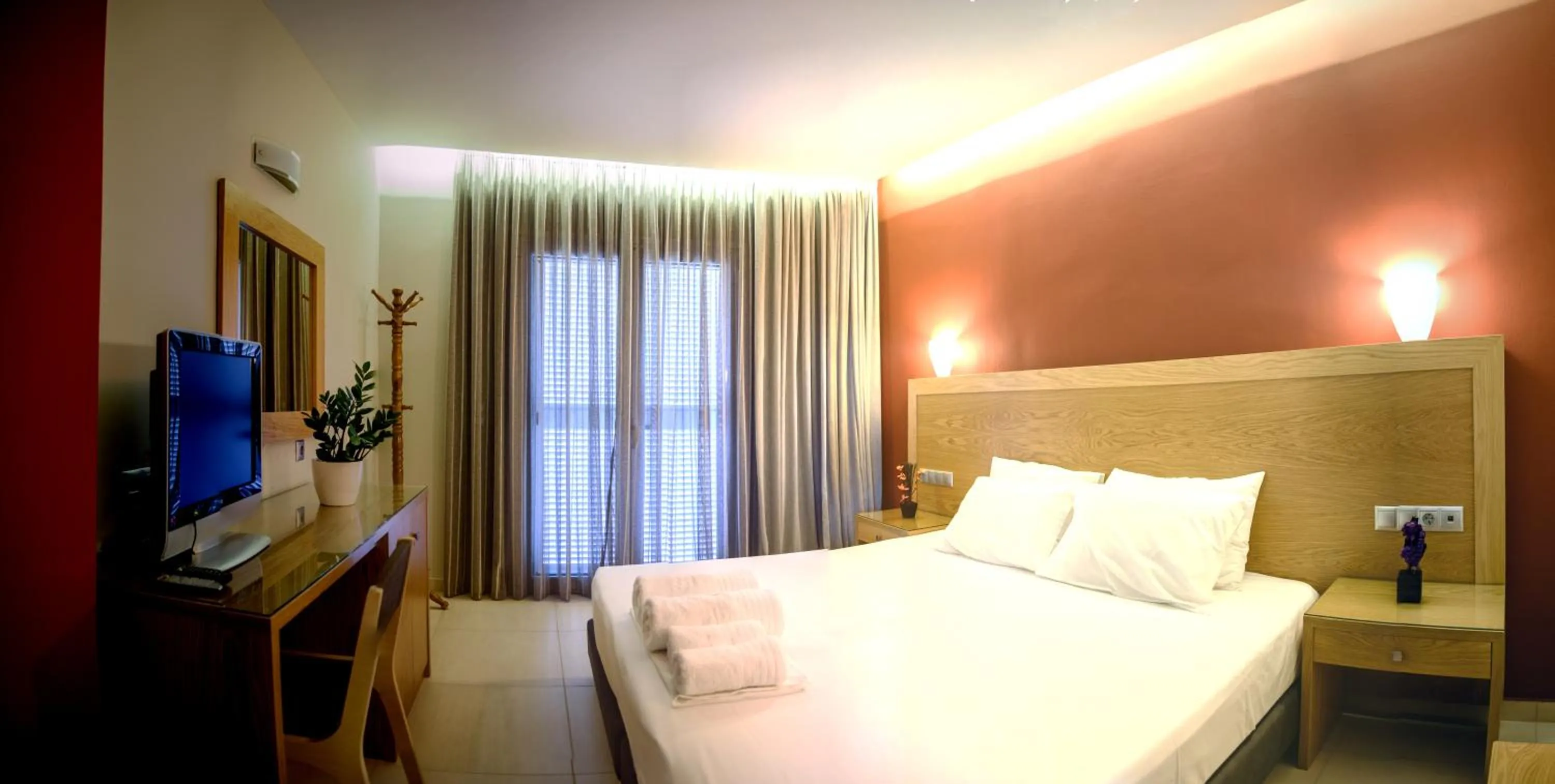 Photo of the whole room, Bed in Ionion Beach Apartment Hotel & Spa