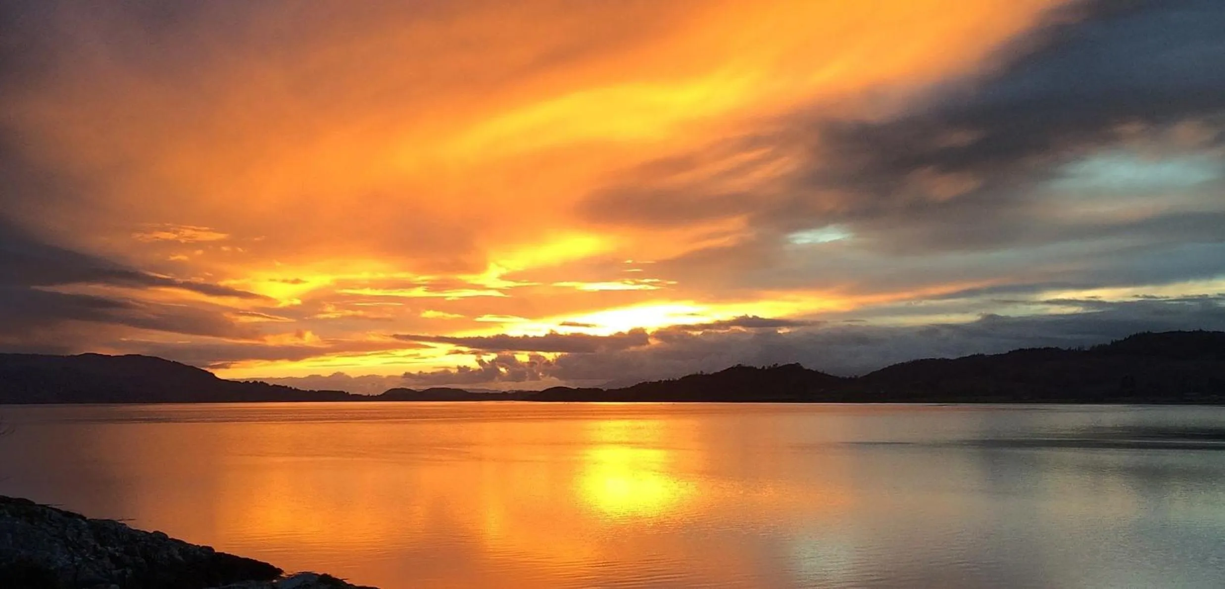 Sea view in The Airds Hotel and Restaurant