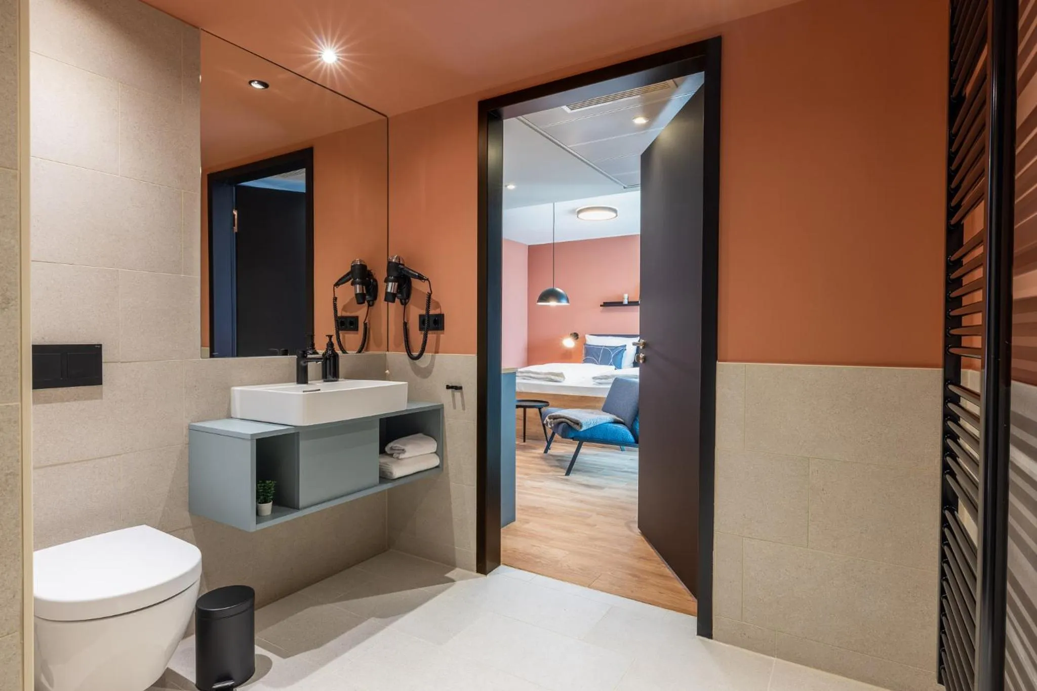 Toilet in The Base Munich