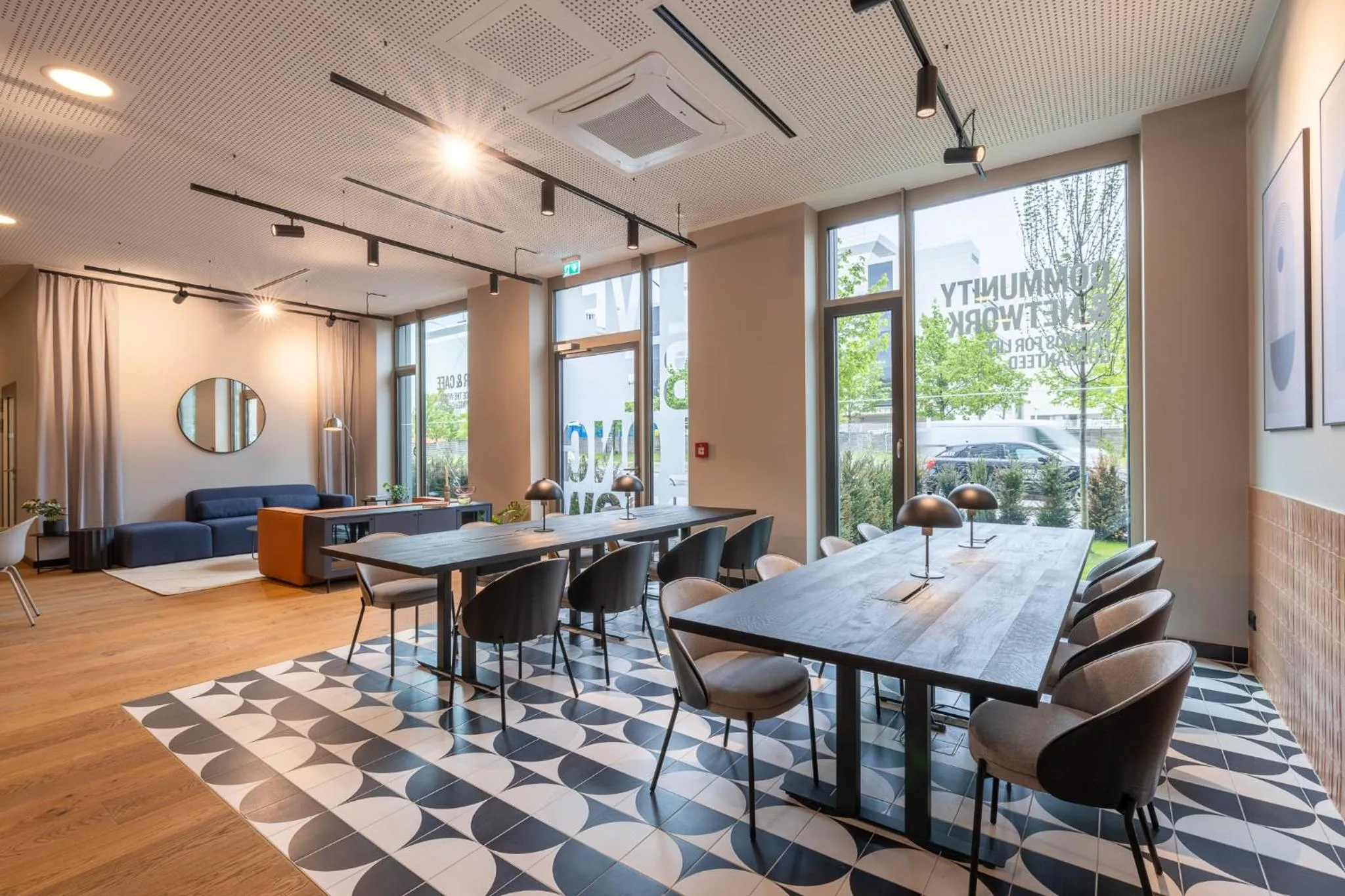 Business facilities in The Base Munich