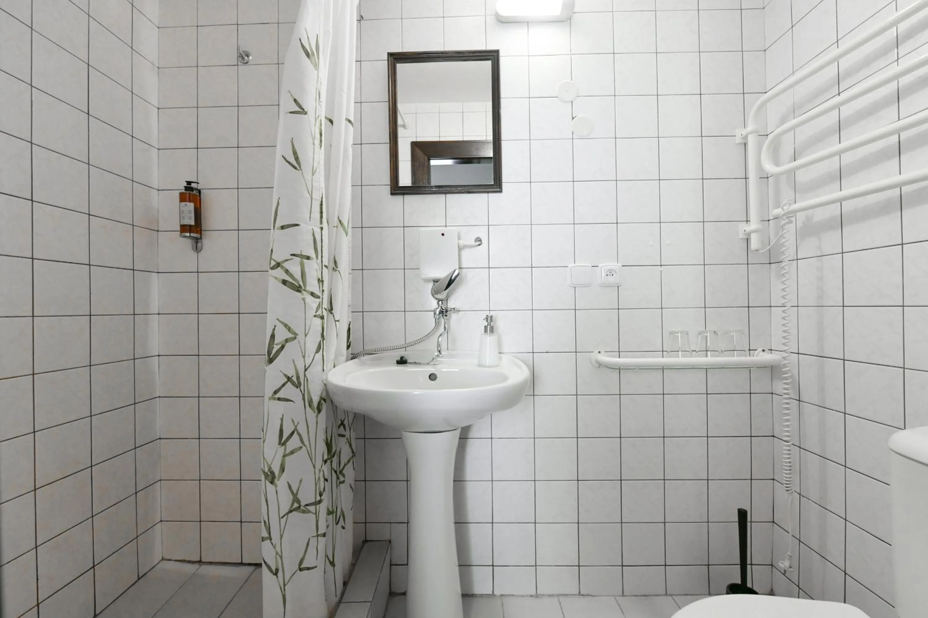 Bathroom in Hotel Pivoňka