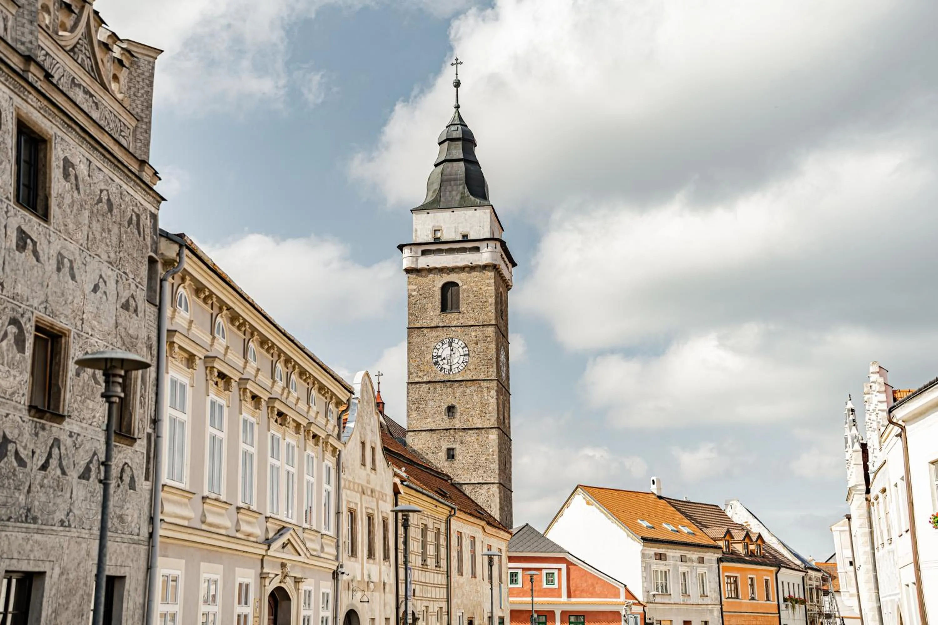 City view in Hotel Pivoňka