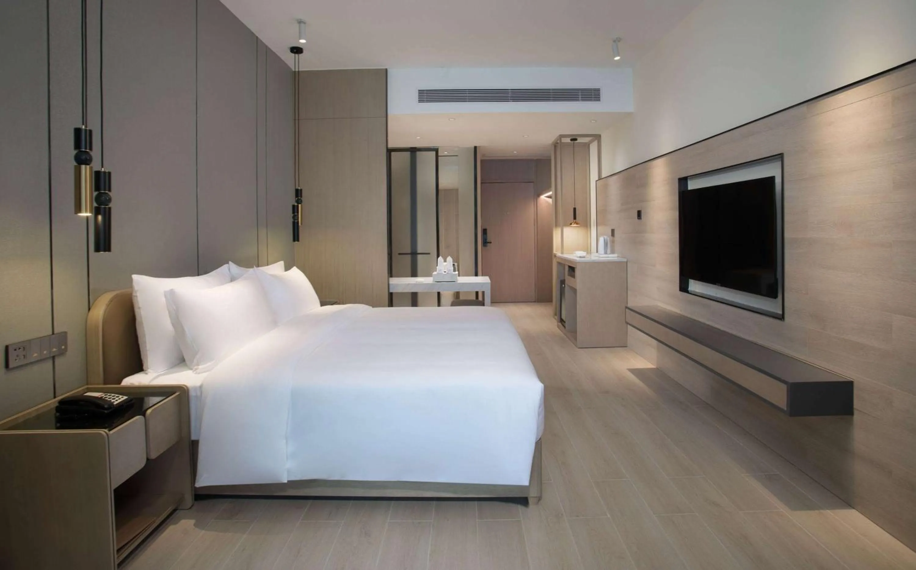 Photo of the whole room in Ramada by Wyndham Huizhou Double Moon Bay