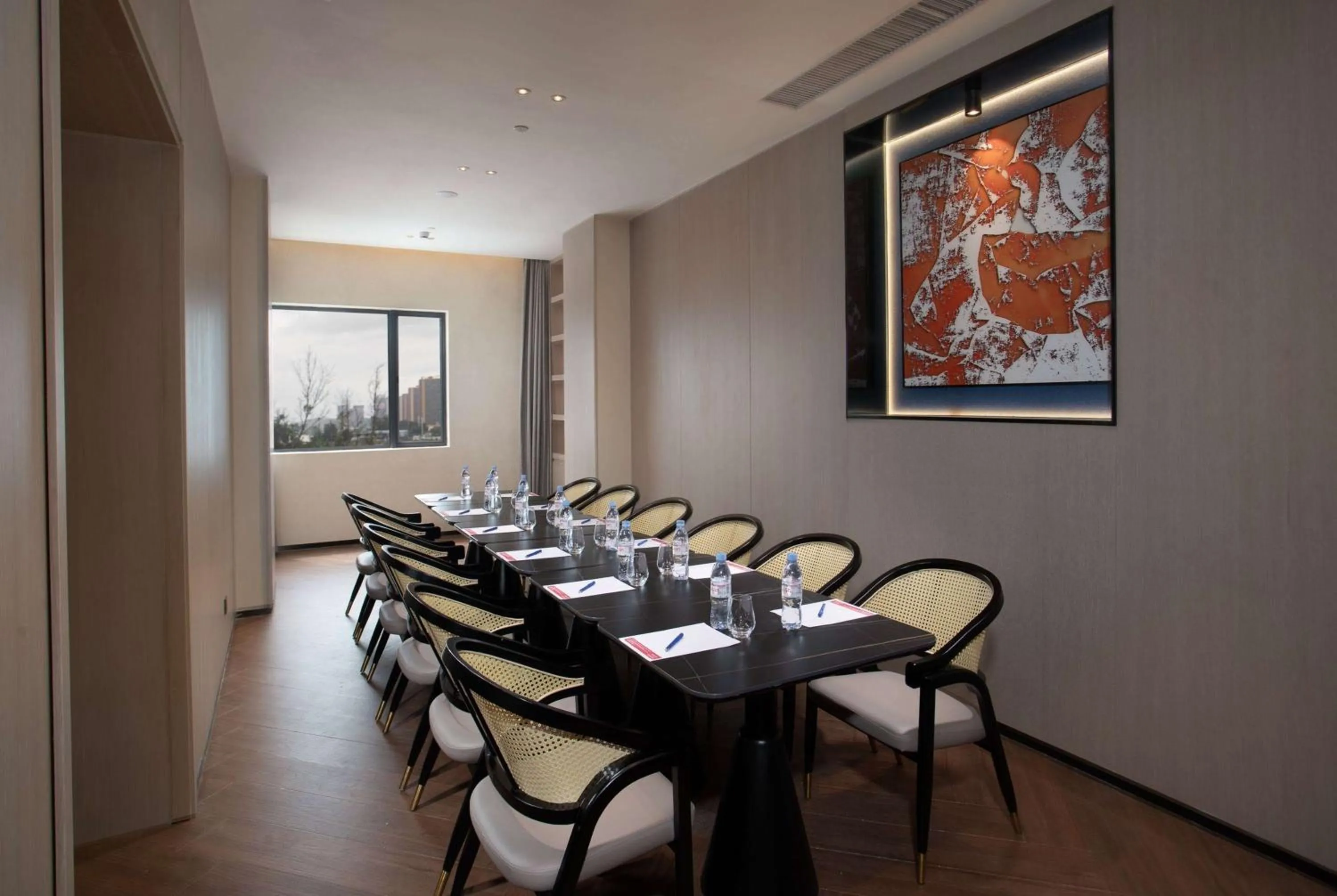 Meeting/conference room in Ramada by Wyndham Huizhou Double Moon Bay