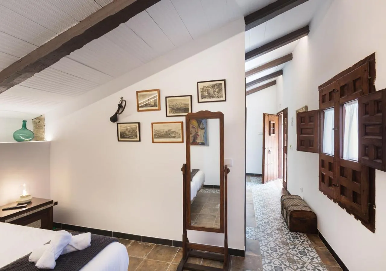 TV and multimedia, Bed in Art Boutique La Casona de las Flores