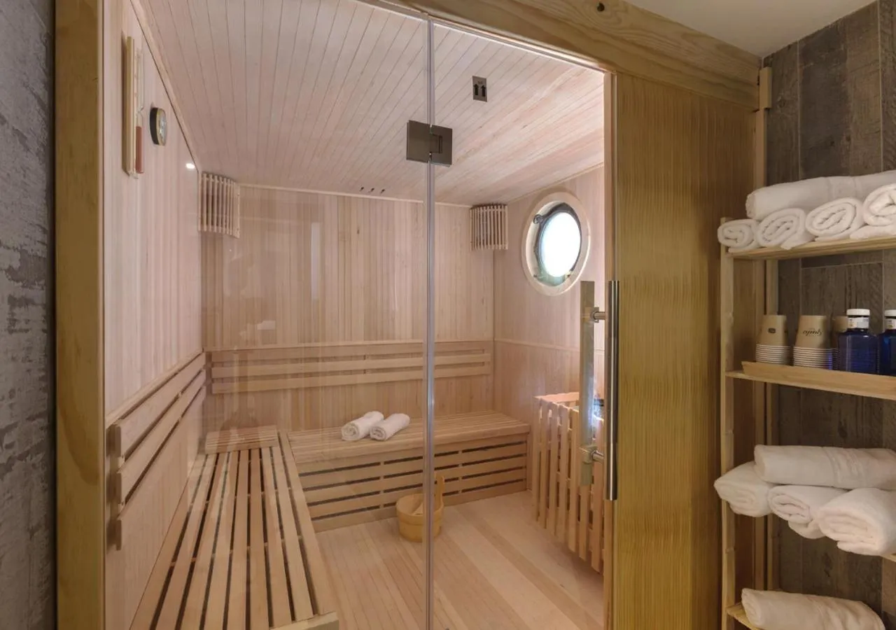 Sauna in Art Boutique La Casona de las Flores