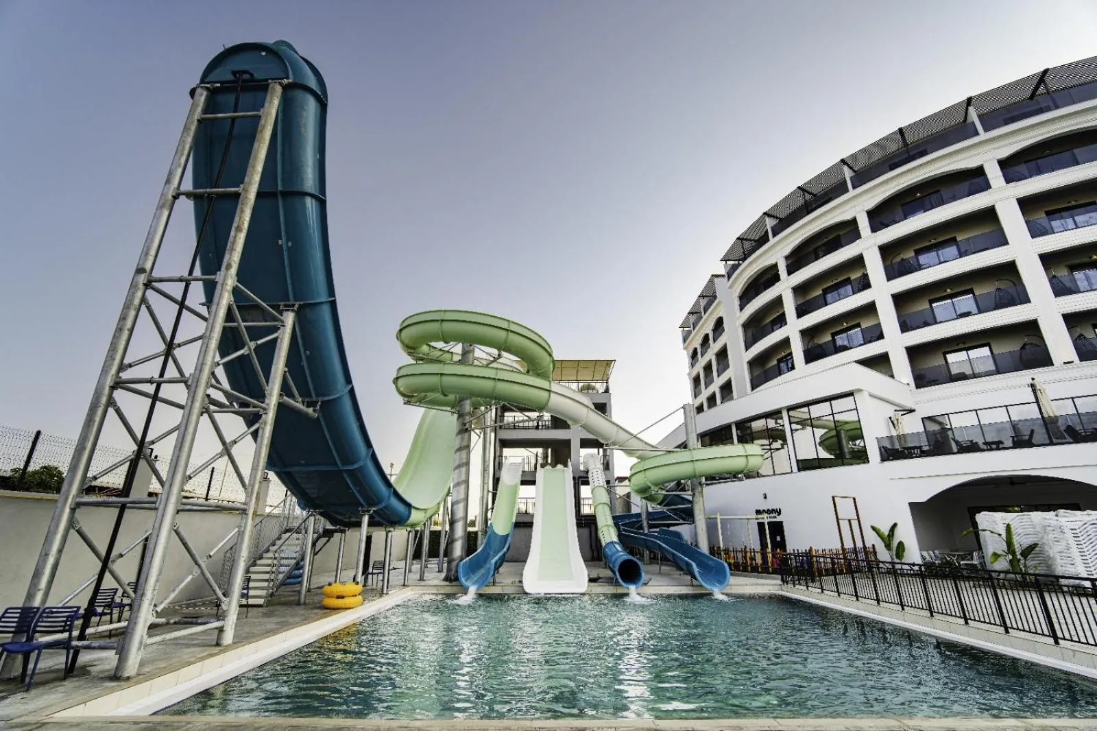 Aqua park in Side Moon Palace Hotel
