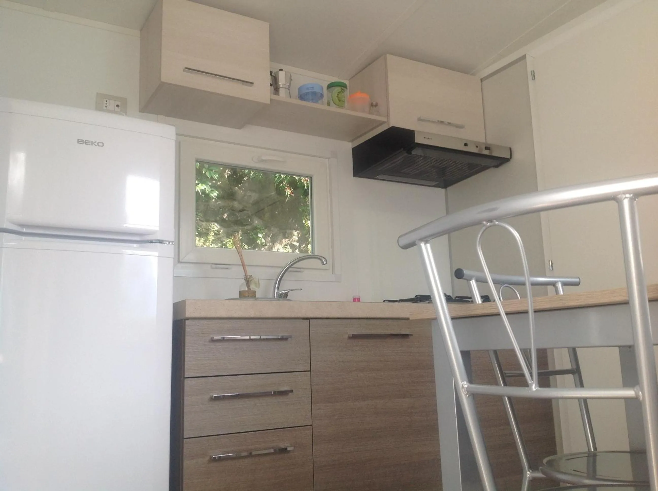 Kitchen or kitchenette in Camping Denis