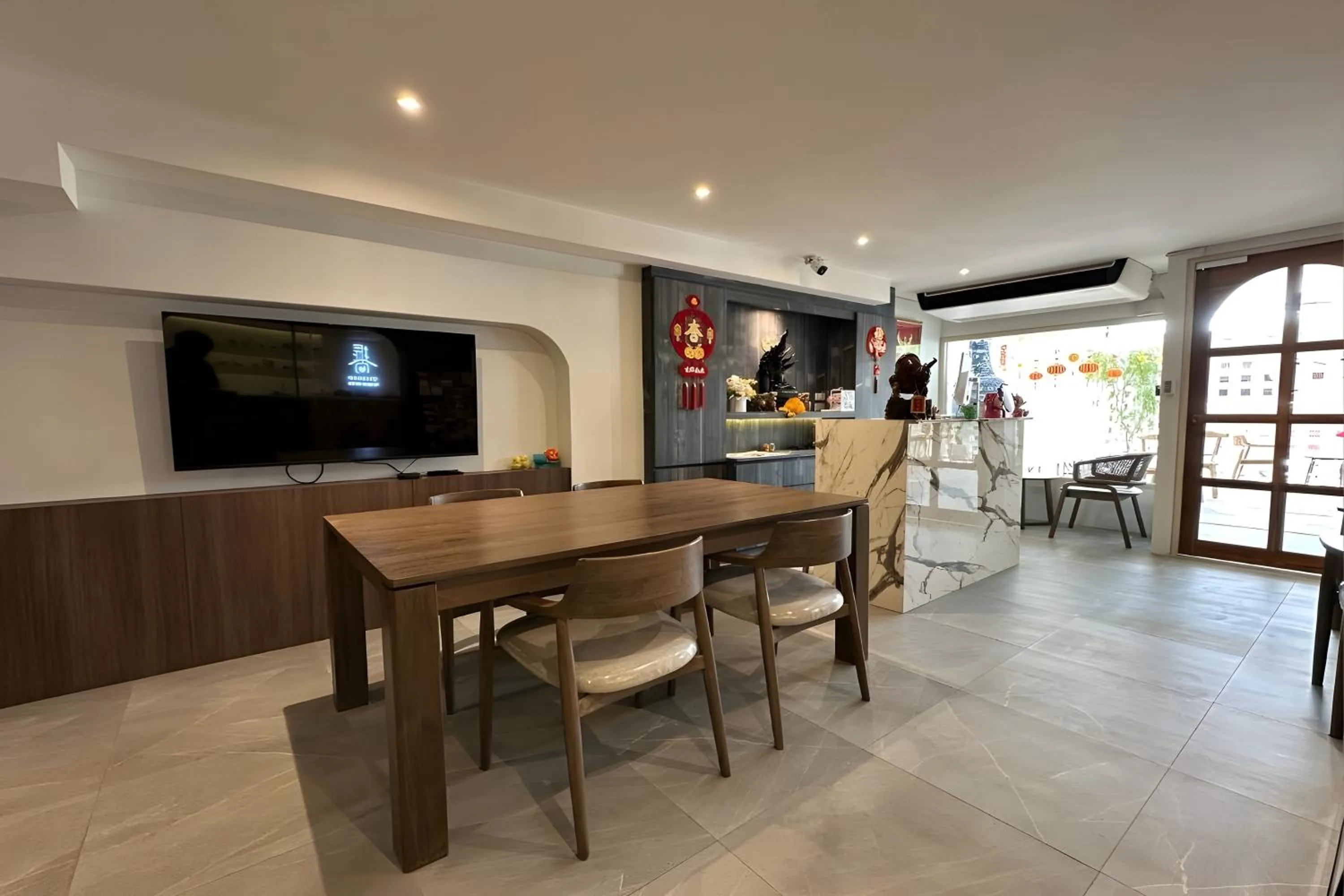 Lobby or reception in Zhennan Teabar Hotel