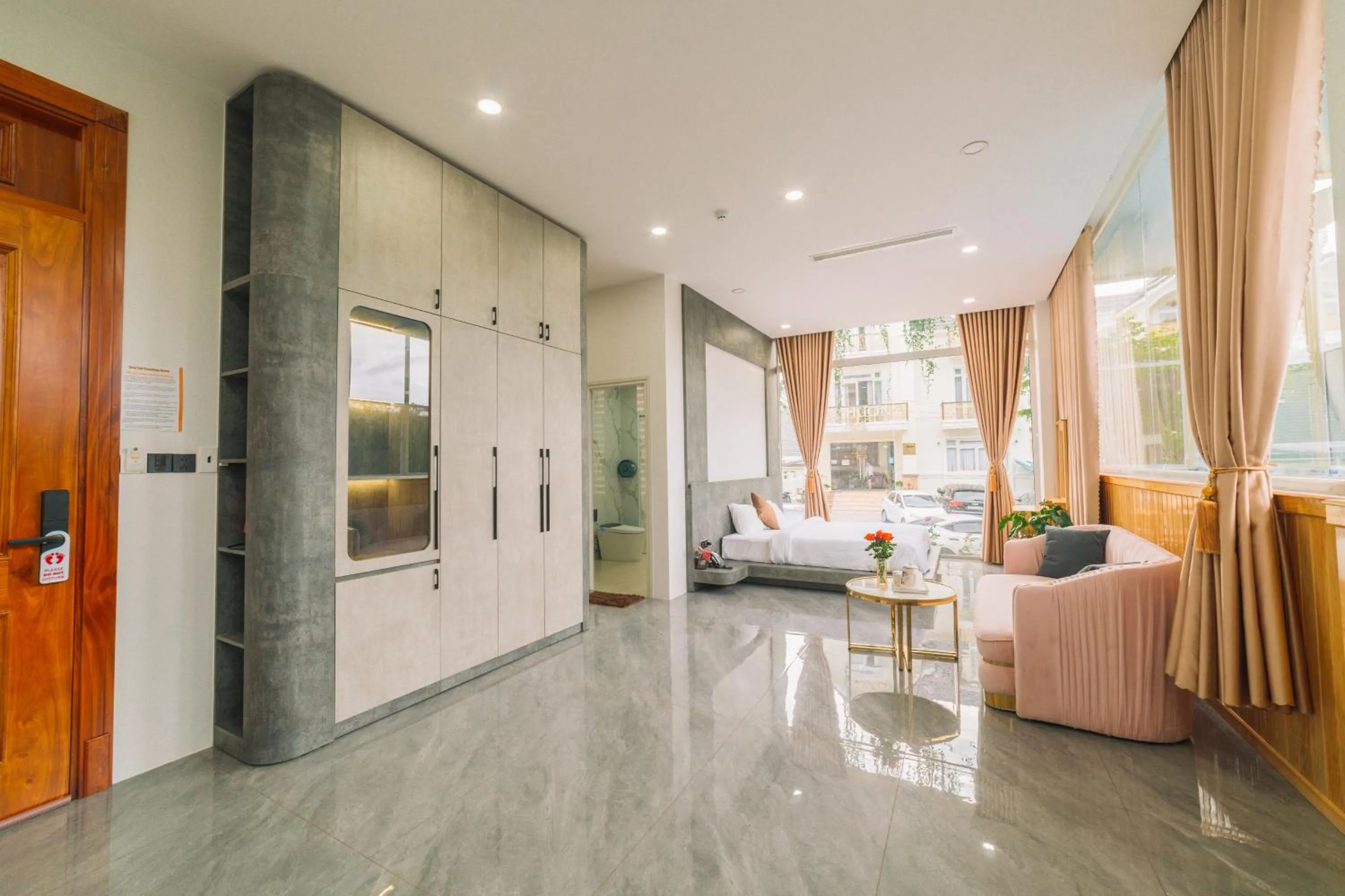 Photo of the whole room in Quy Tai Premium Hotel