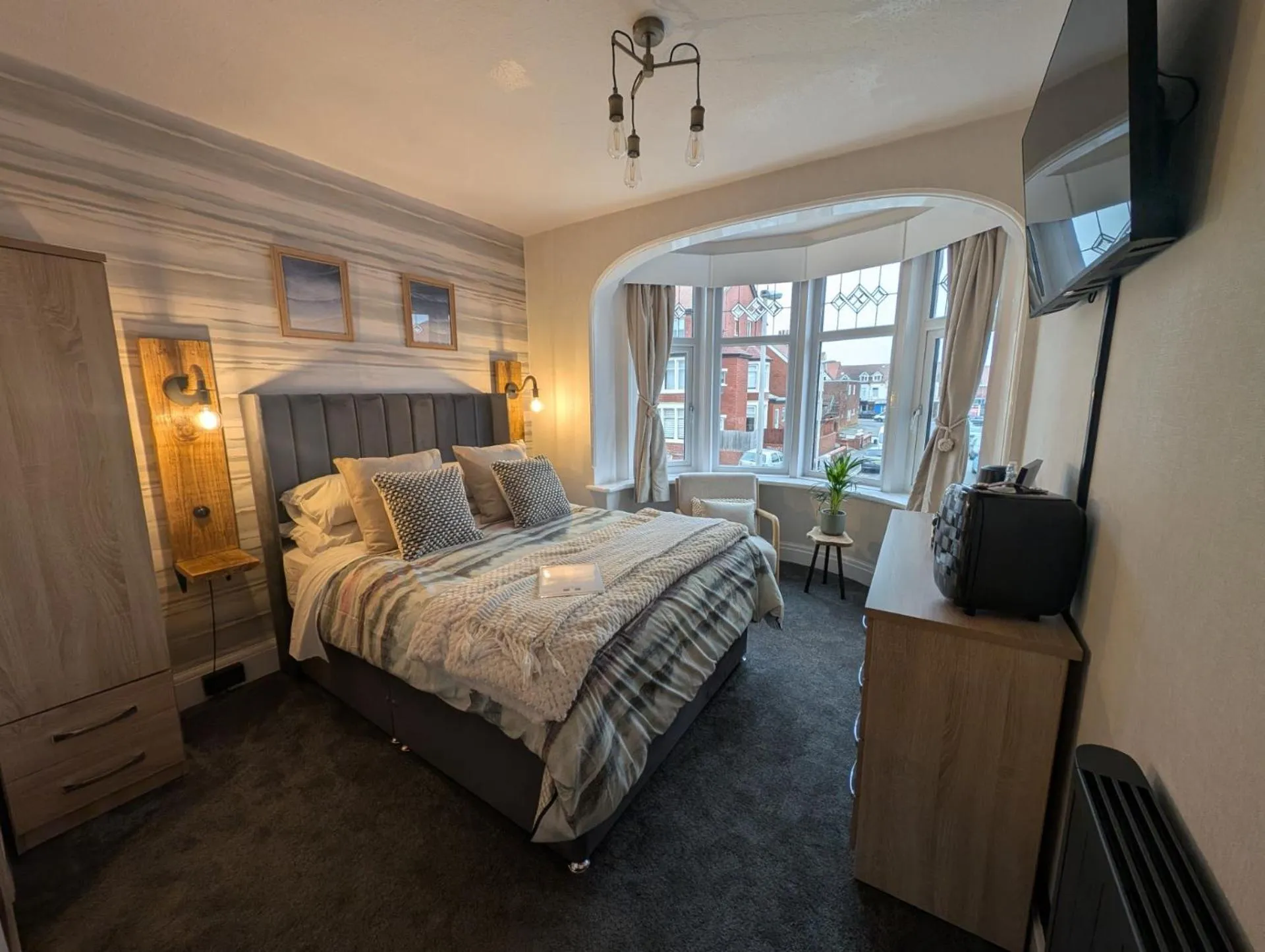 Bedroom, Bed in Hesketh Hotel