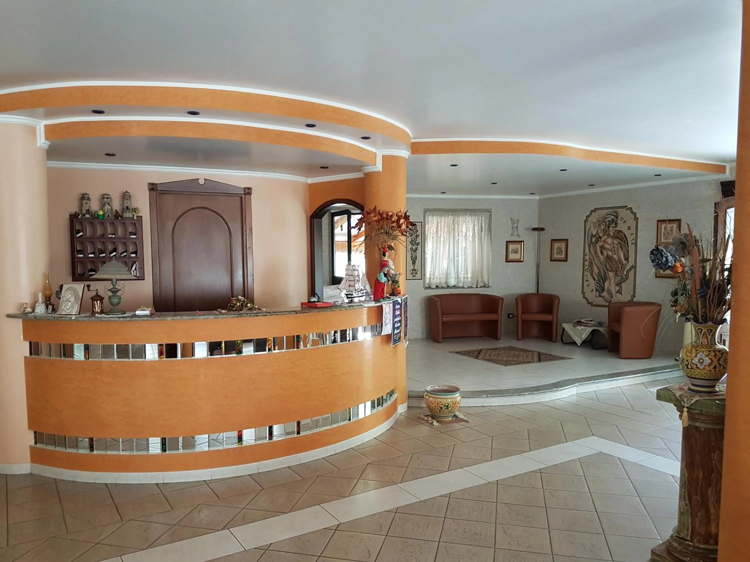 Lobby or reception in Hotel Nautilus