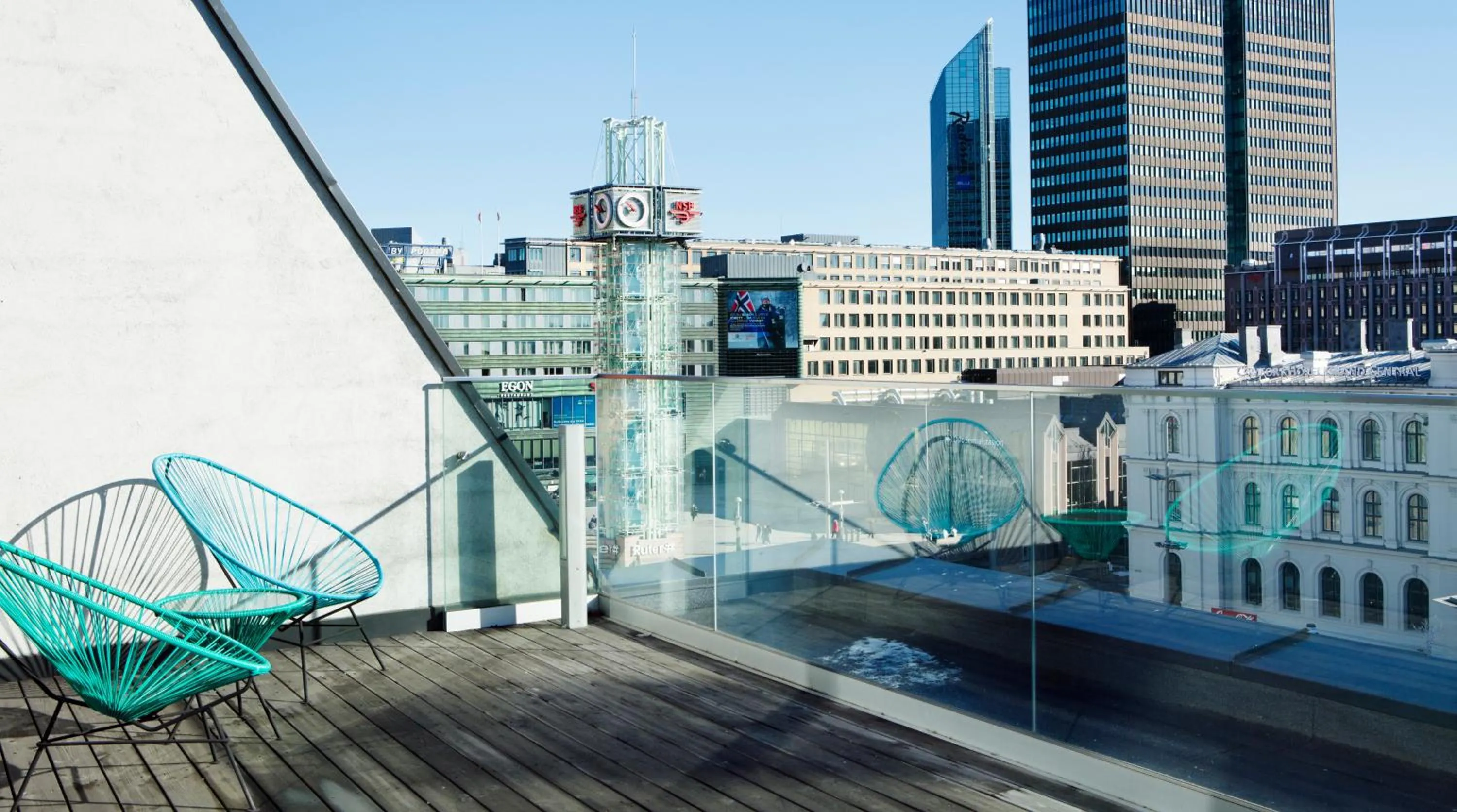 Balcony/Terrace in Comfort Hotel Xpress Central Station