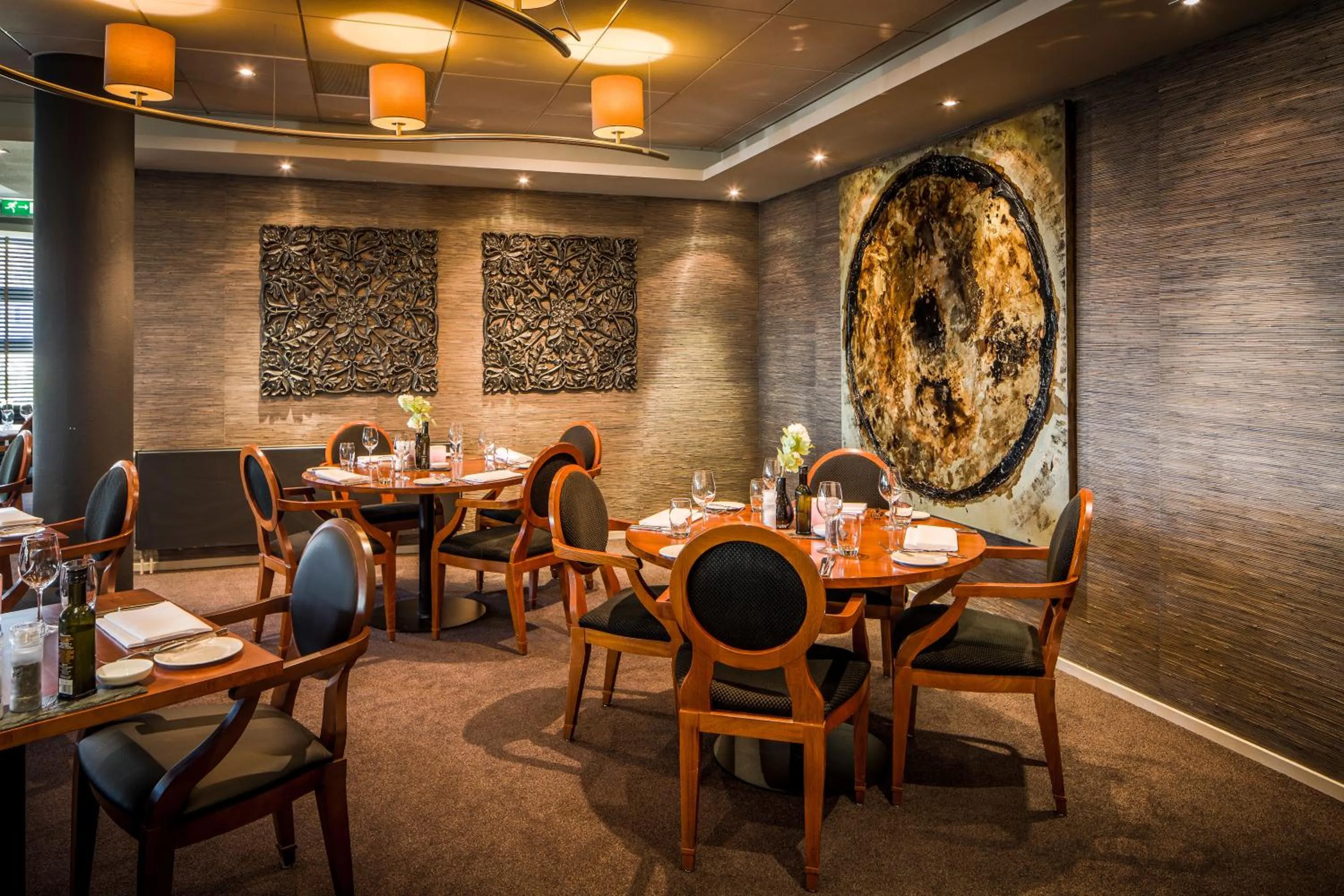 Restaurant/places to eat in Fletcher Wellness-Hotel Trivium