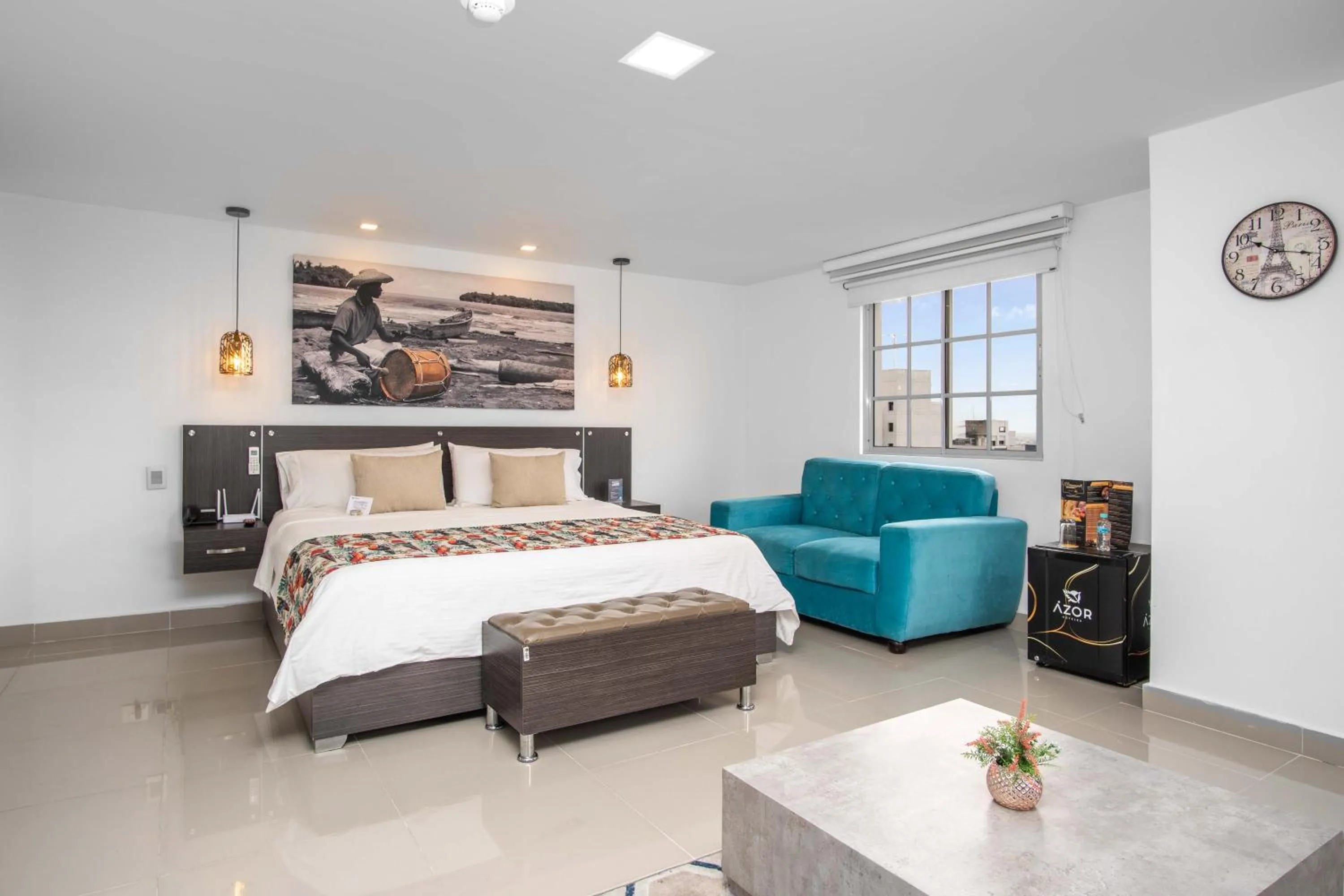 Bed in Azor Hotel Cali Versalles